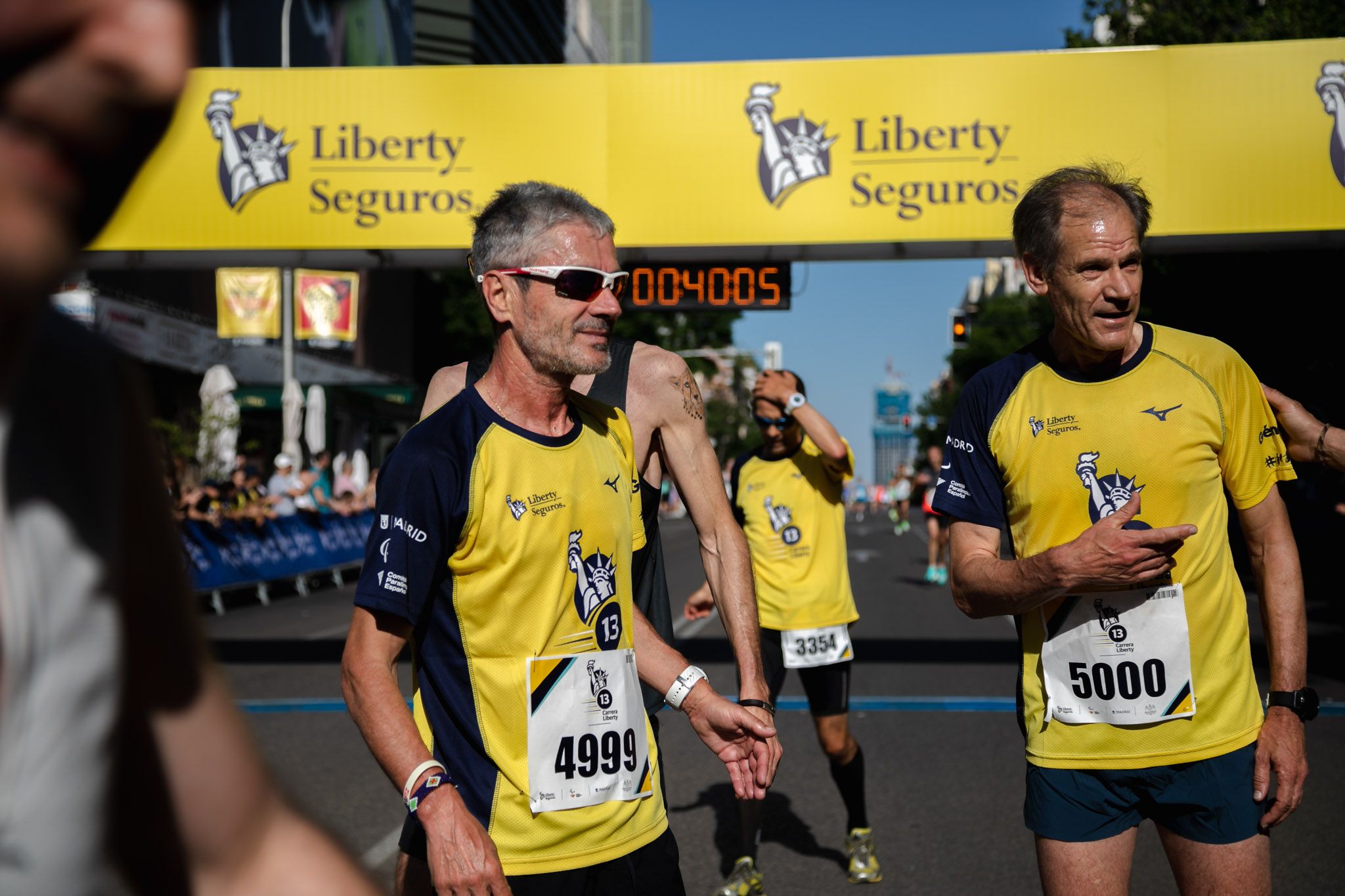 Las mejores fotos de la meta de la Carrera Liberty de Madrid   296