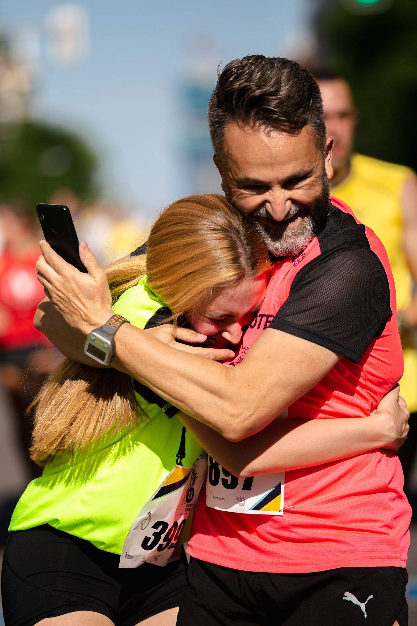 Las mejores fotos de la meta de la Carrera Liberty de Madrid   571