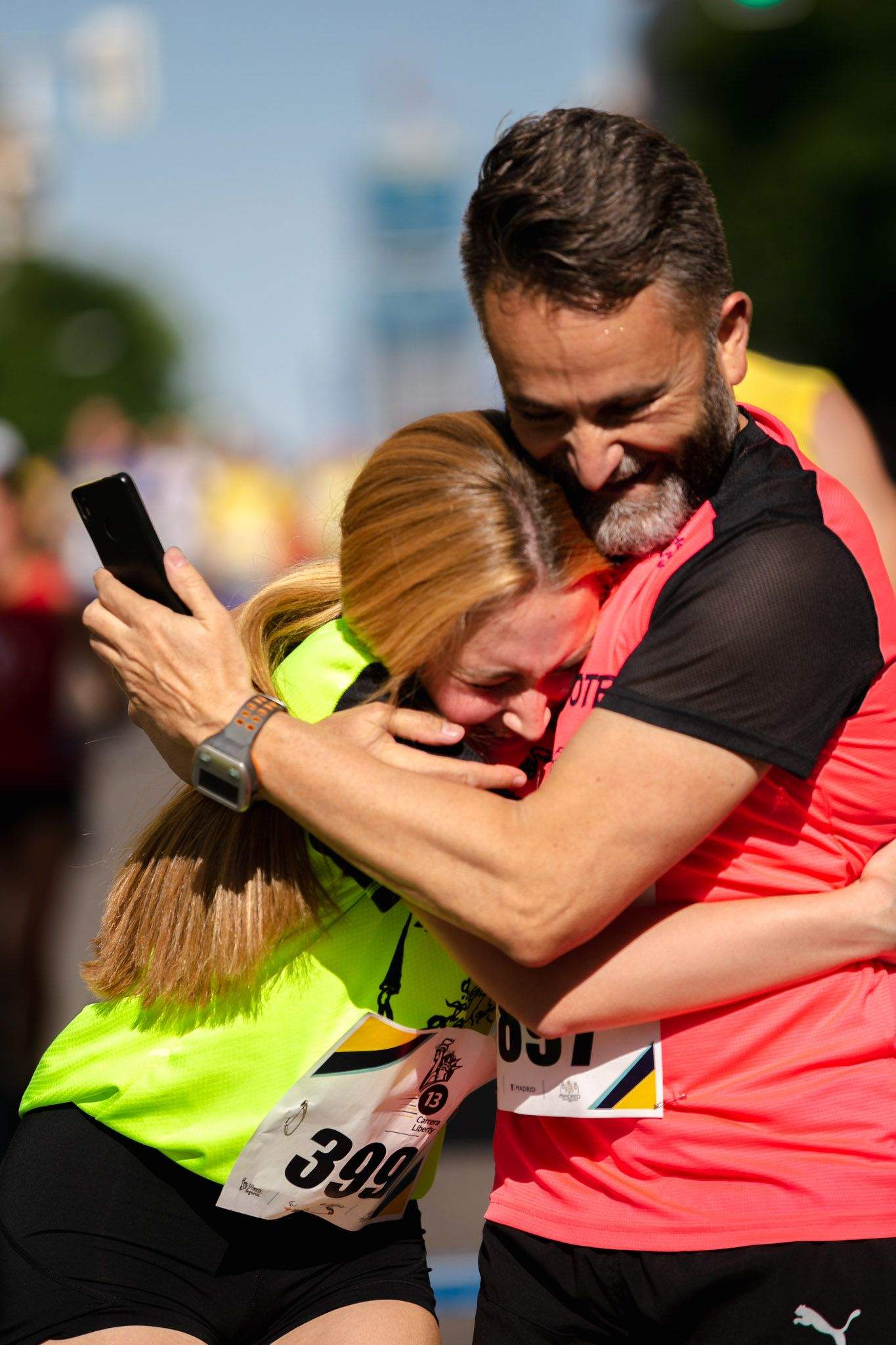 Las mejores fotos de la meta de la Carrera Liberty de Madrid   572