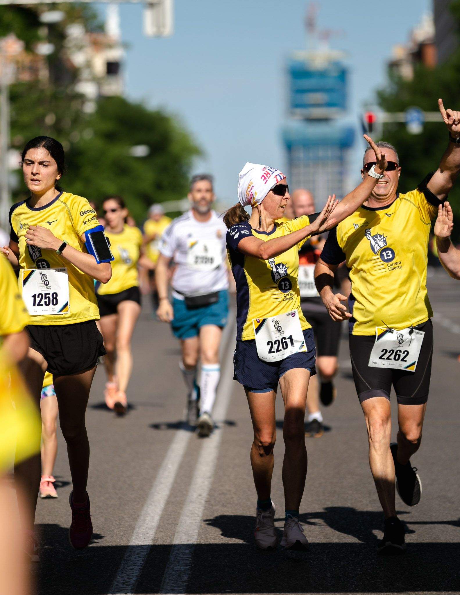 Las mejores fotos de la meta de la Carrera Liberty de Madrid   579