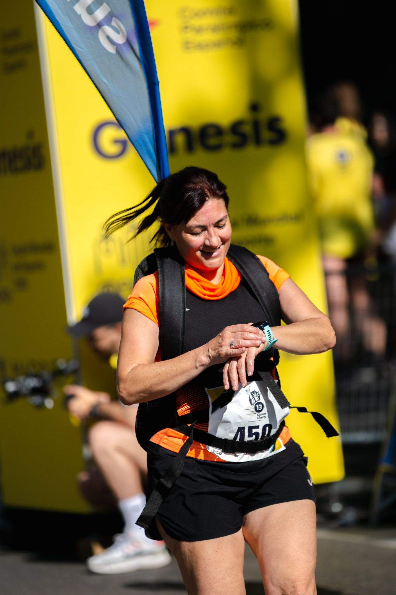 Las mejores fotos de la meta de la Carrera Liberty de Madrid   583