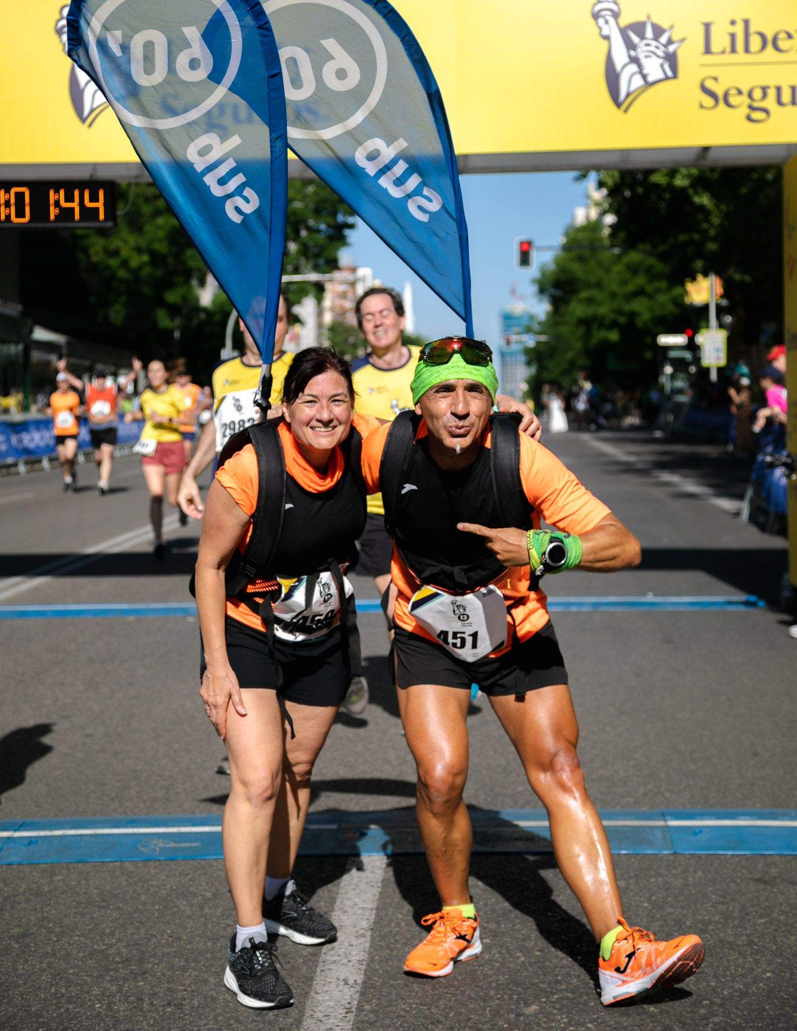 Las mejores fotos de la meta de la Carrera Liberty de Madrid   587