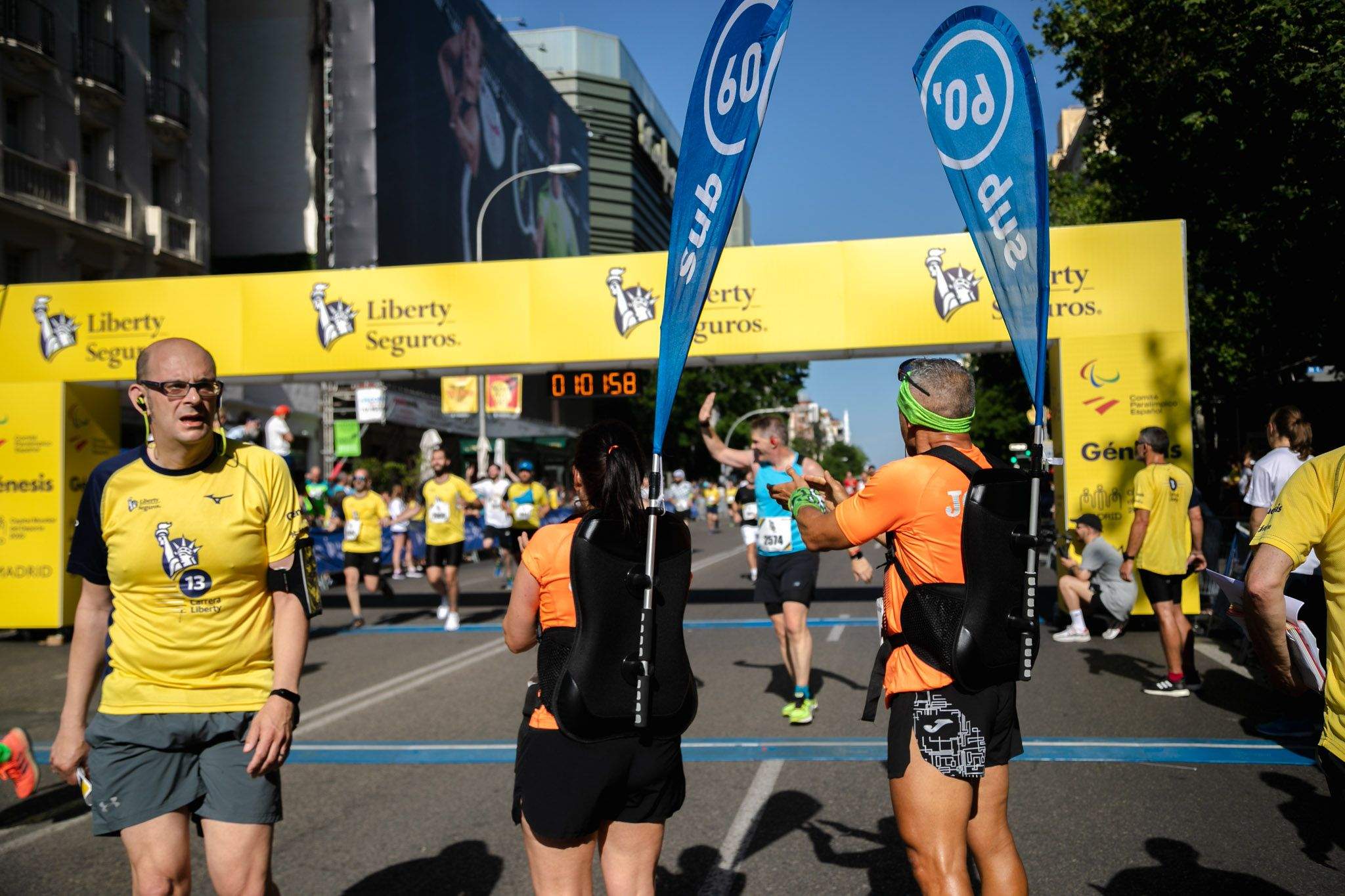 Las mejores fotos de la meta de la Carrera Liberty de Madrid   588