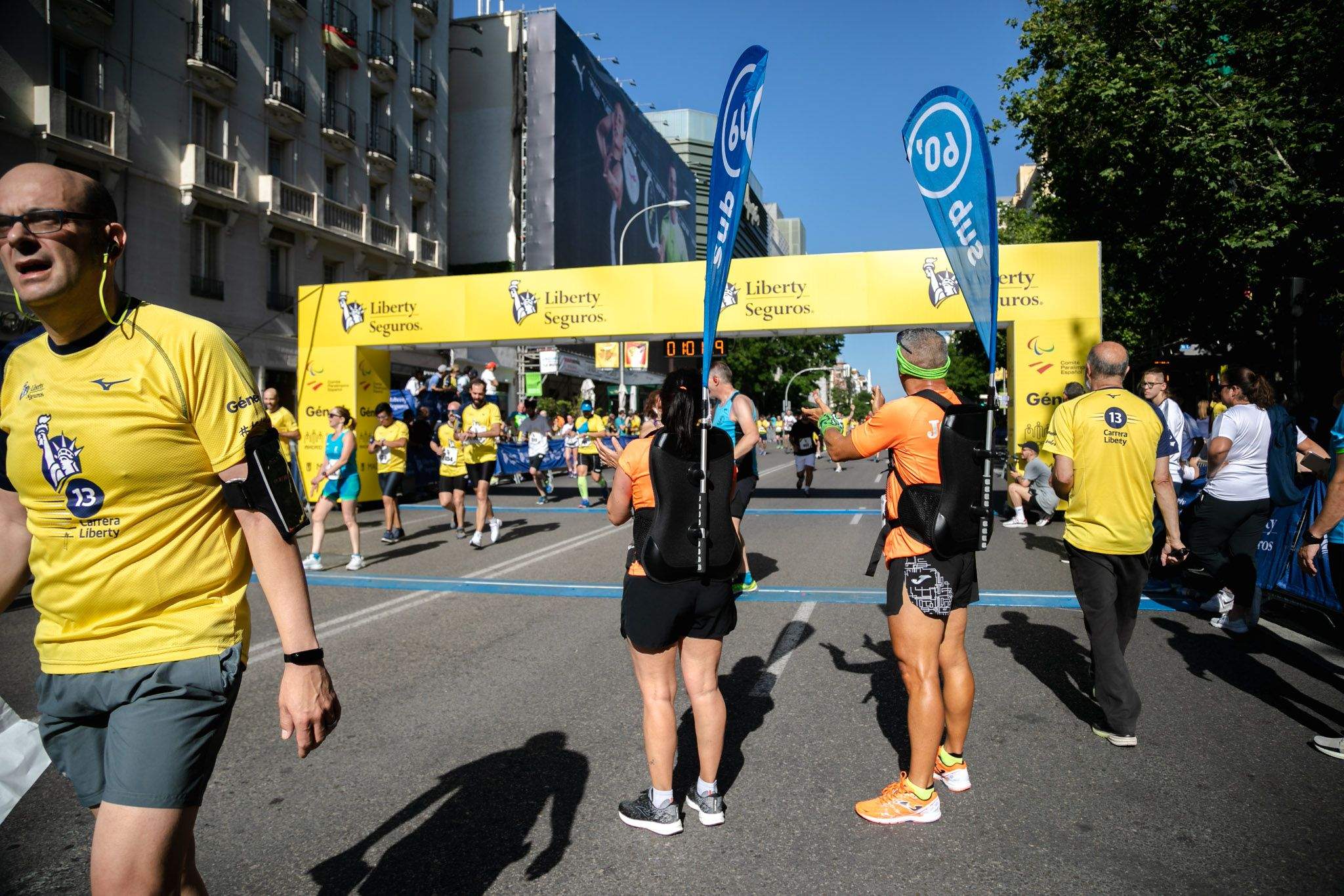 Las mejores fotos de la meta de la Carrera Liberty de Madrid   589