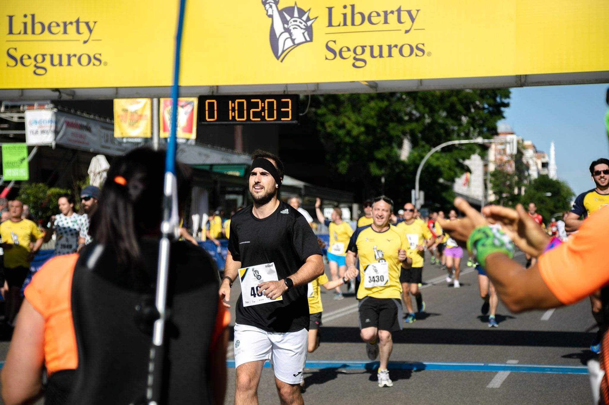 Las mejores fotos de la meta de la Carrera Liberty de Madrid   591
