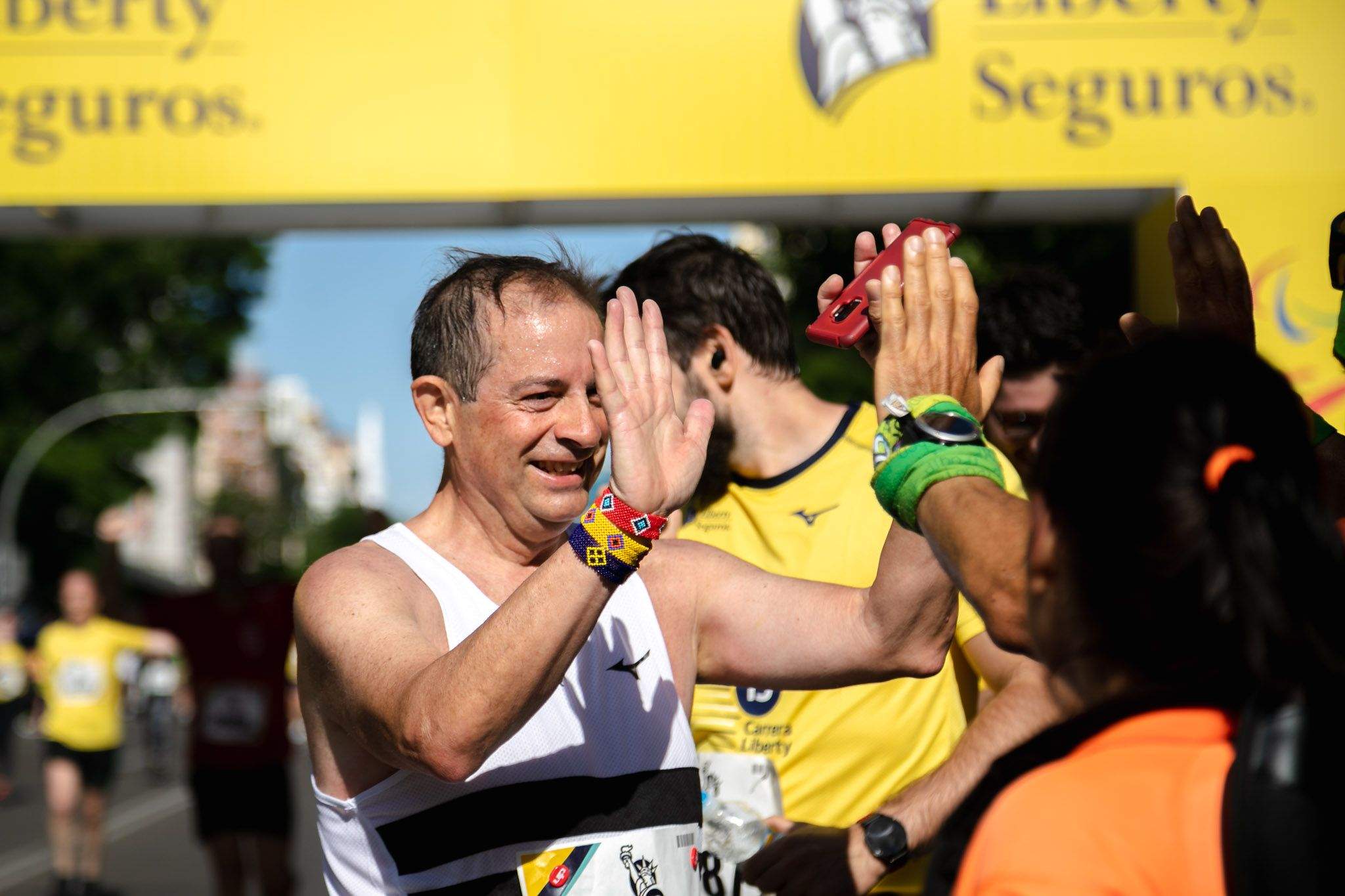 Las mejores fotos de la meta de la Carrera Liberty de Madrid   592