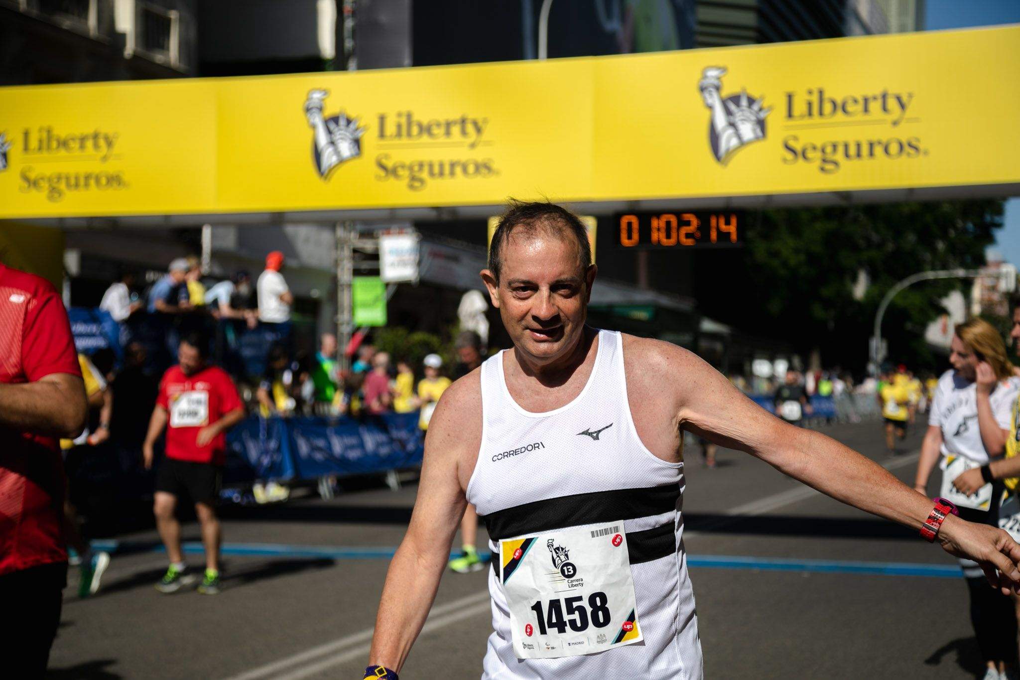 Las mejores fotos de la meta de la Carrera Liberty de Madrid   593