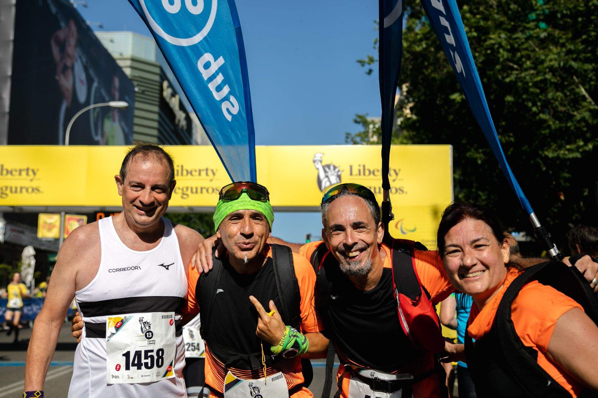 Las mejores fotos de la meta de la Carrera Liberty de Madrid   594