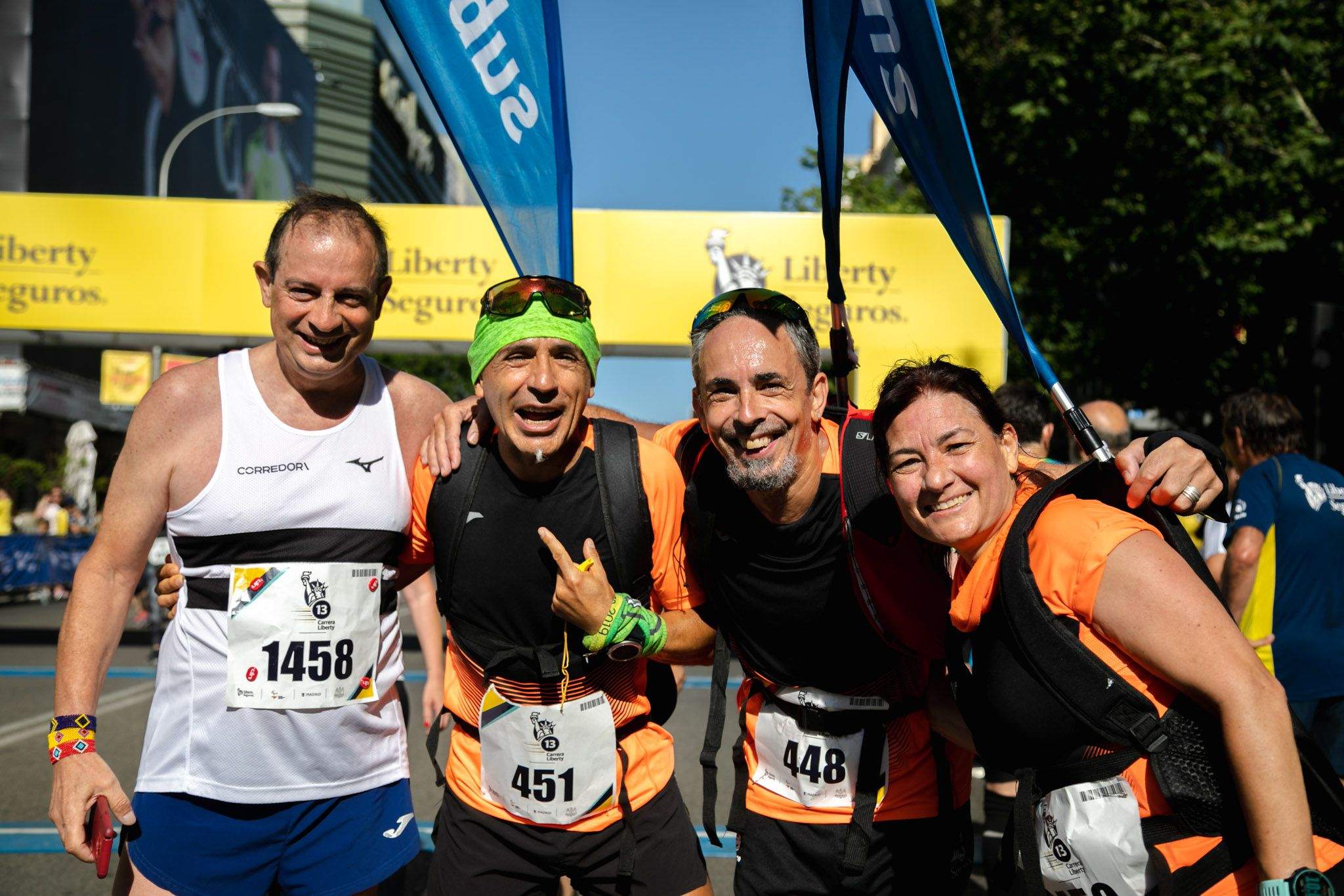 Las mejores fotos de la meta de la Carrera Liberty de Madrid   595