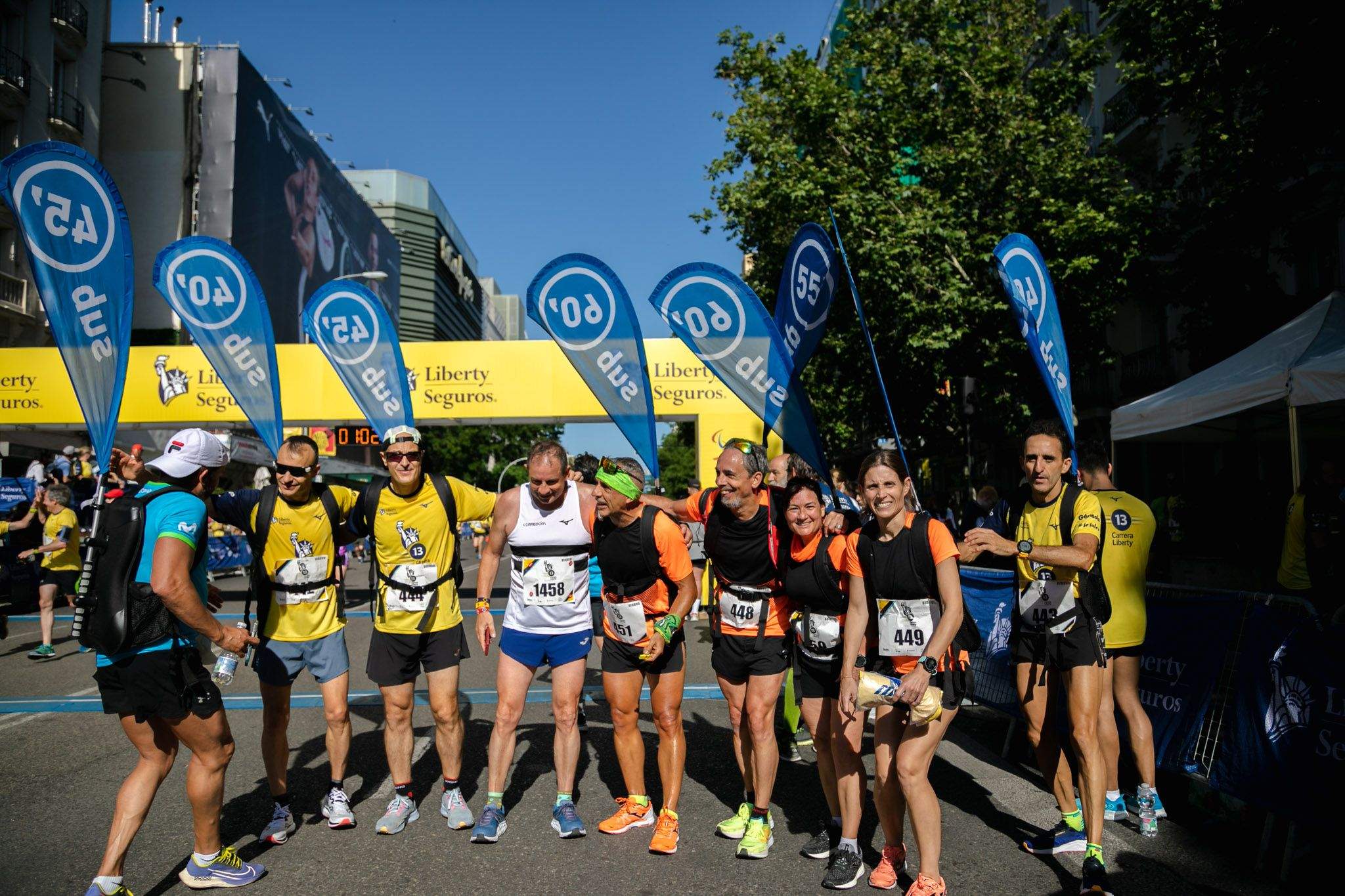 Las mejores fotos de la meta de la Carrera Liberty de Madrid   596