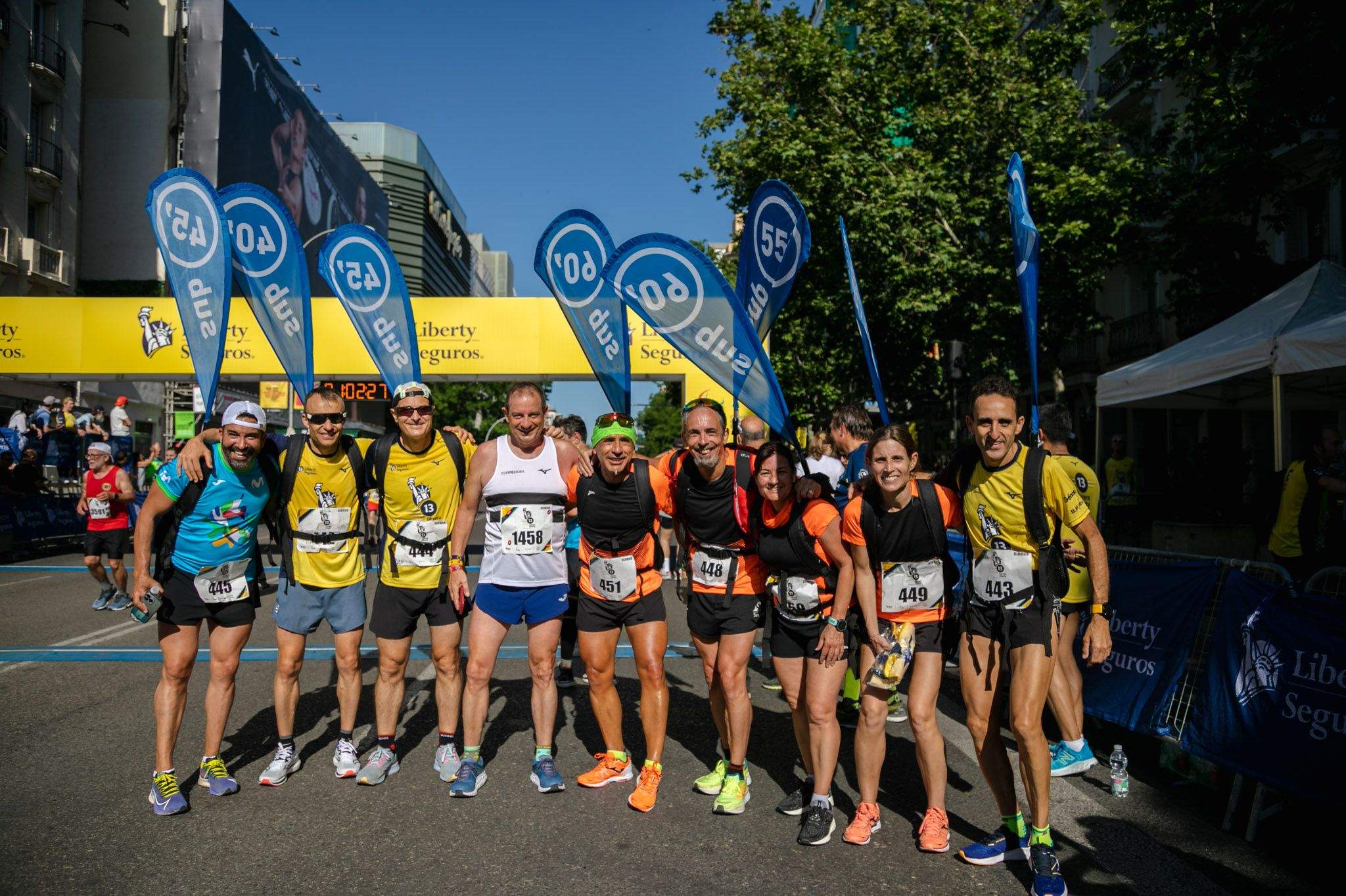 Las mejores fotos de la meta de la Carrera Liberty de Madrid   599