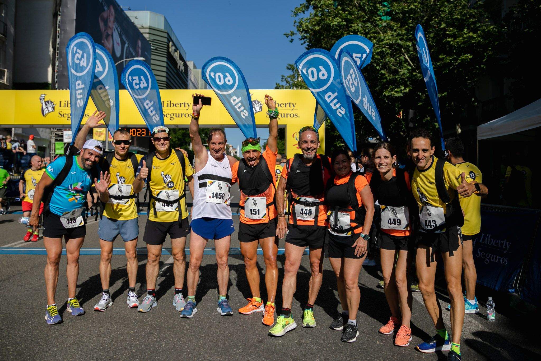 Las mejores fotos de la meta de la Carrera Liberty de Madrid   600