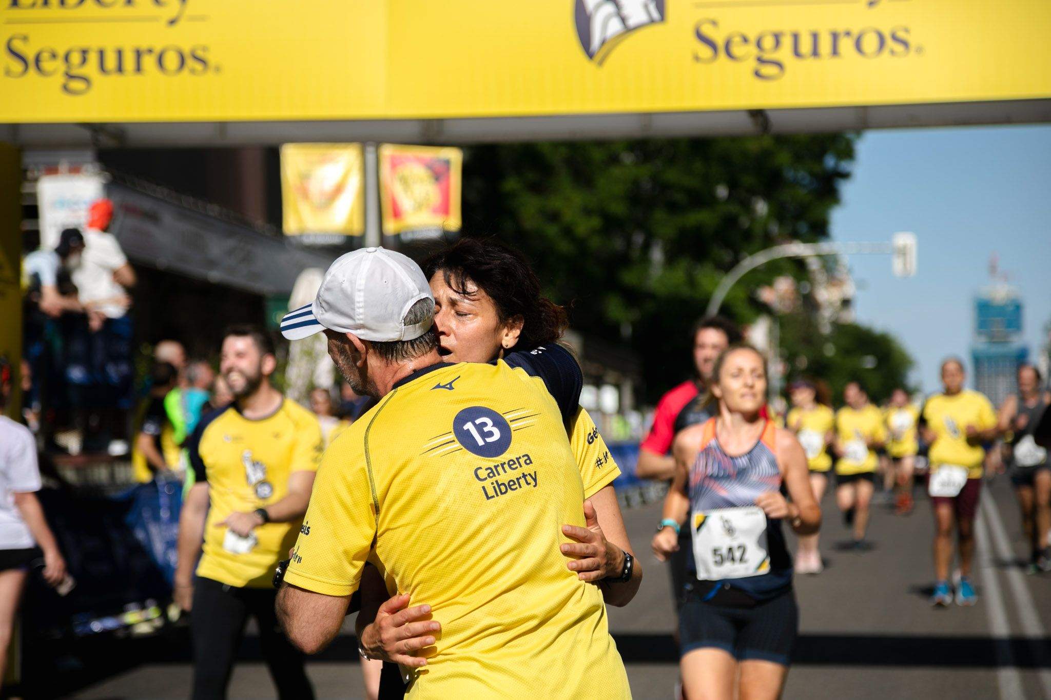 Las mejores fotos de la meta de la Carrera Liberty de Madrid   601