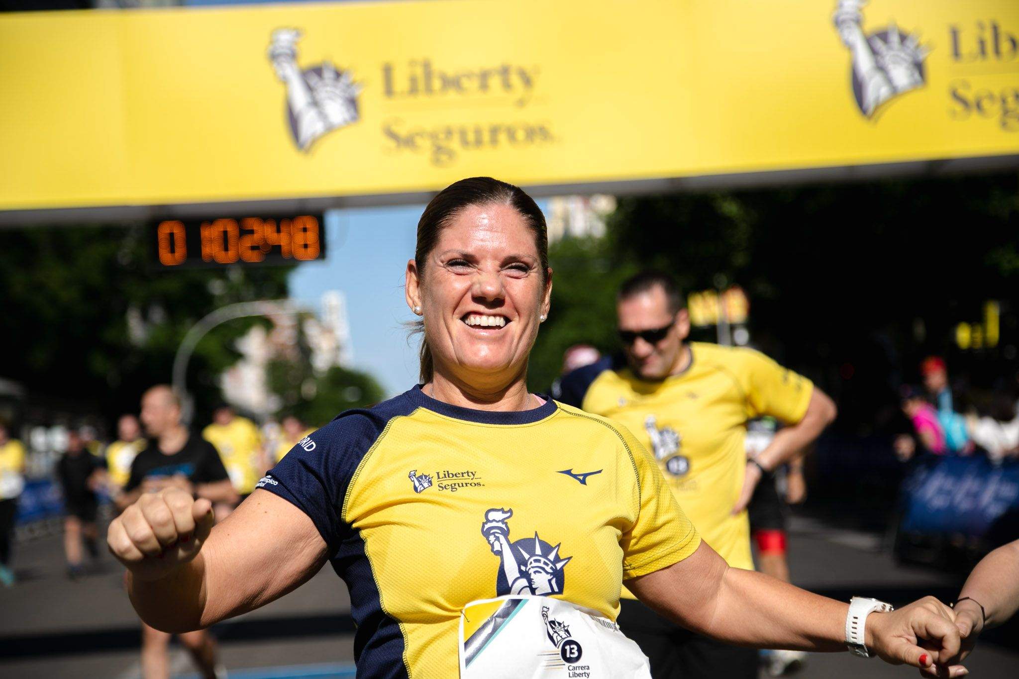 Las mejores fotos de la meta de la Carrera Liberty de Madrid   607