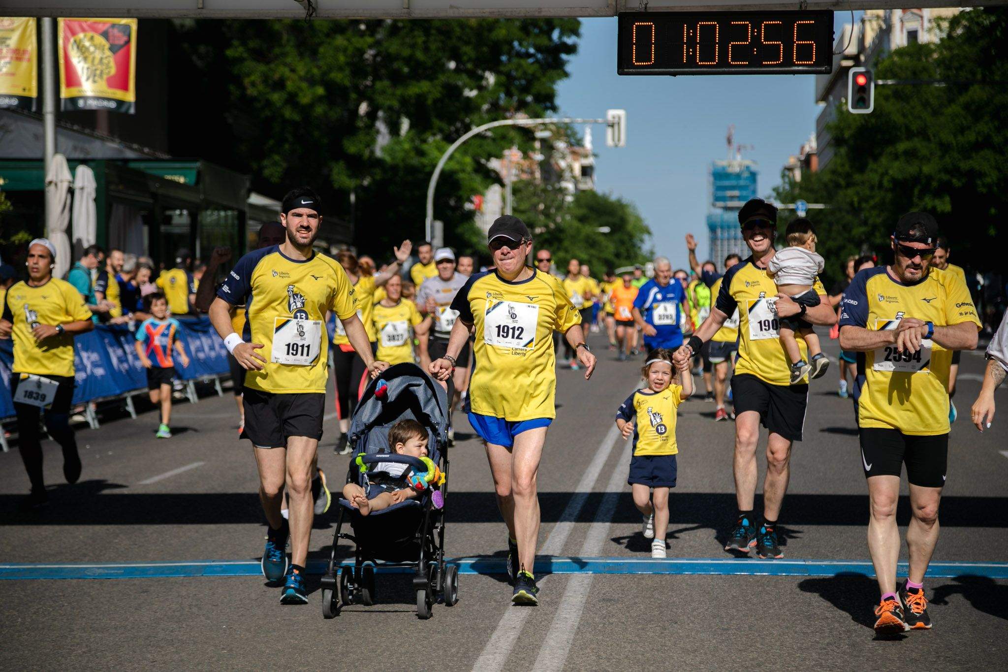 Las mejores fotos de la meta de la Carrera Liberty de Madrid   608