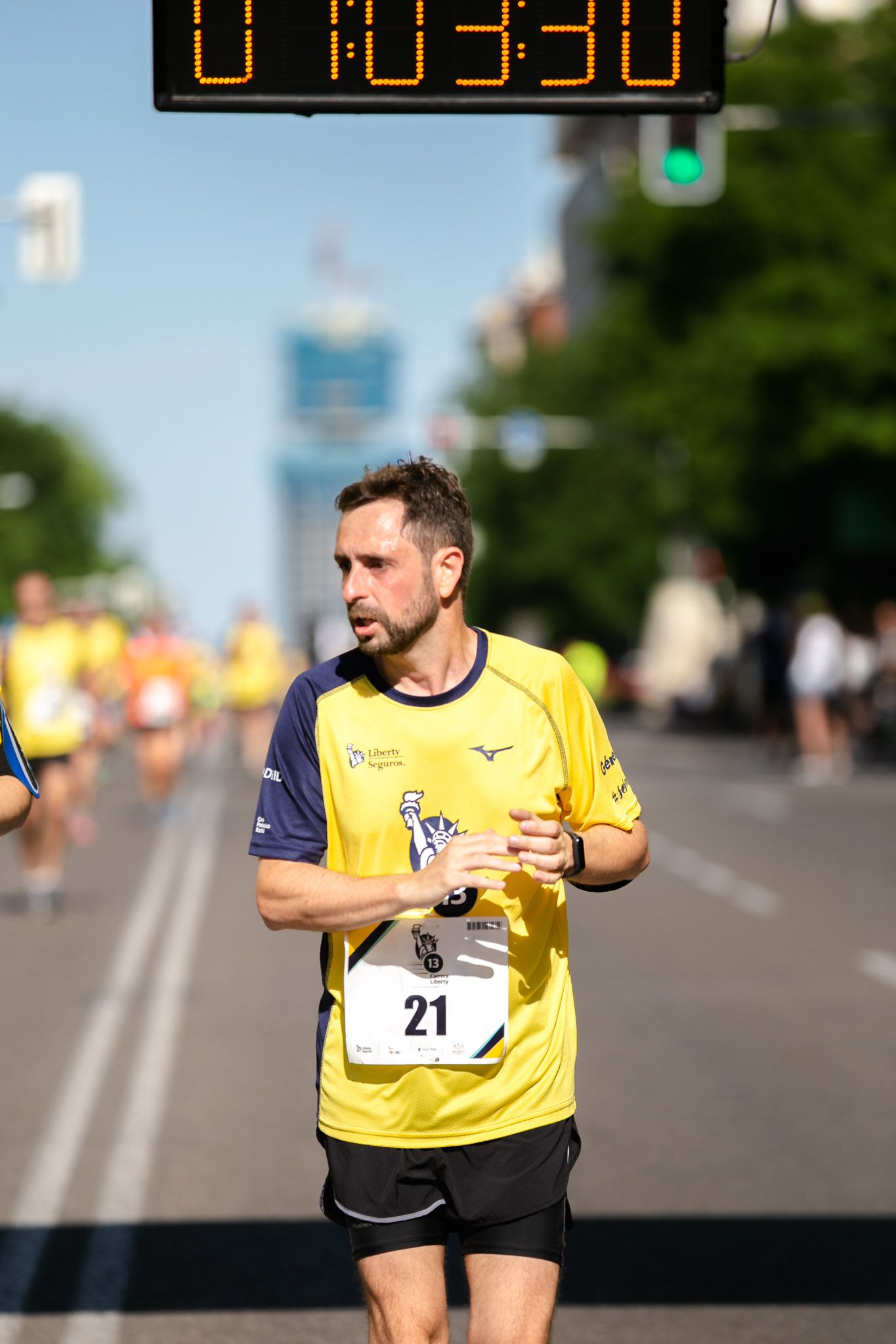 Las mejores fotos de la meta de la Carrera Liberty de Madrid   609