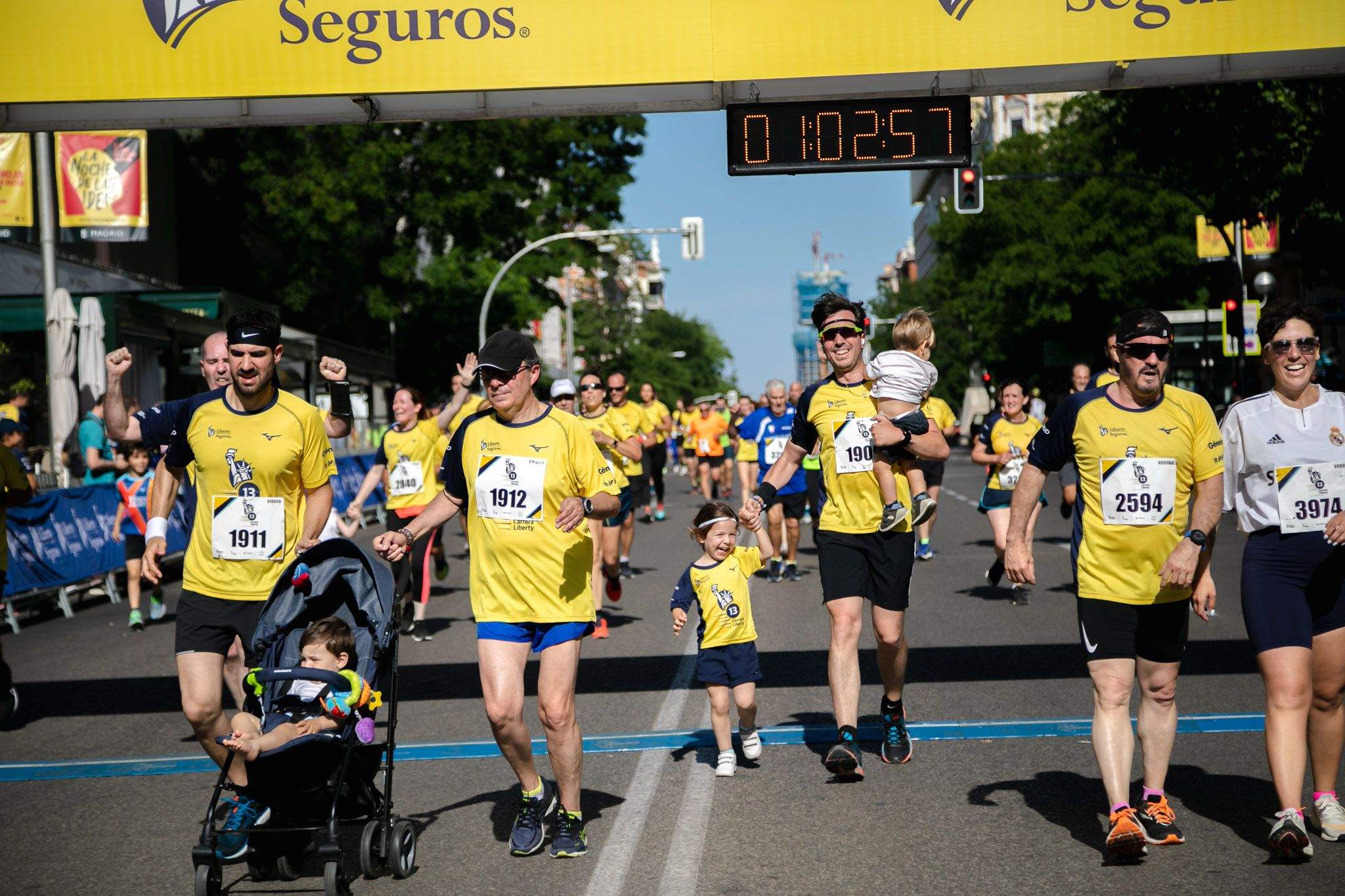 Las mejores fotos de la meta de la Carrera Liberty de Madrid   610