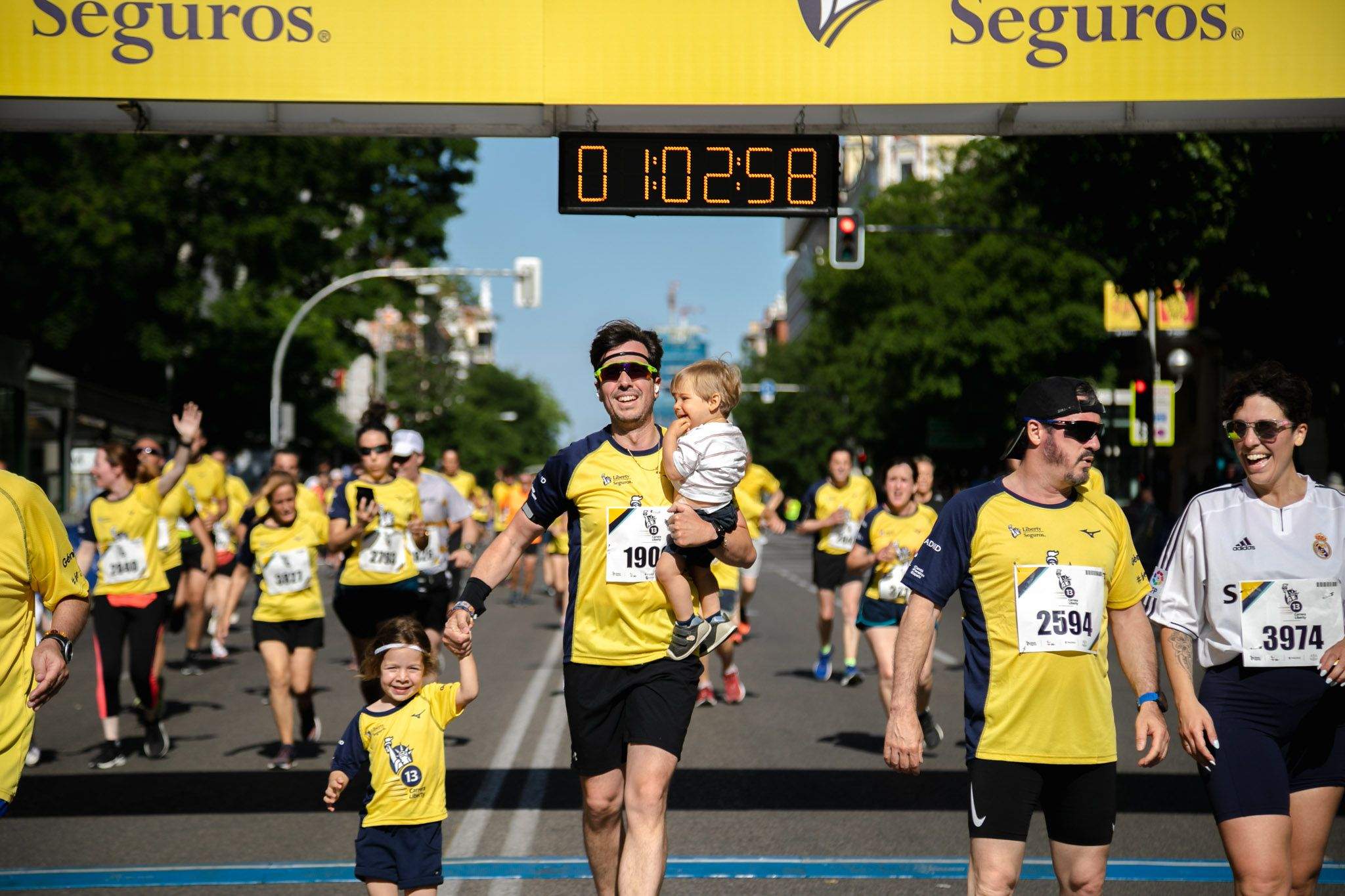 Las mejores fotos de la meta de la Carrera Liberty de Madrid   611