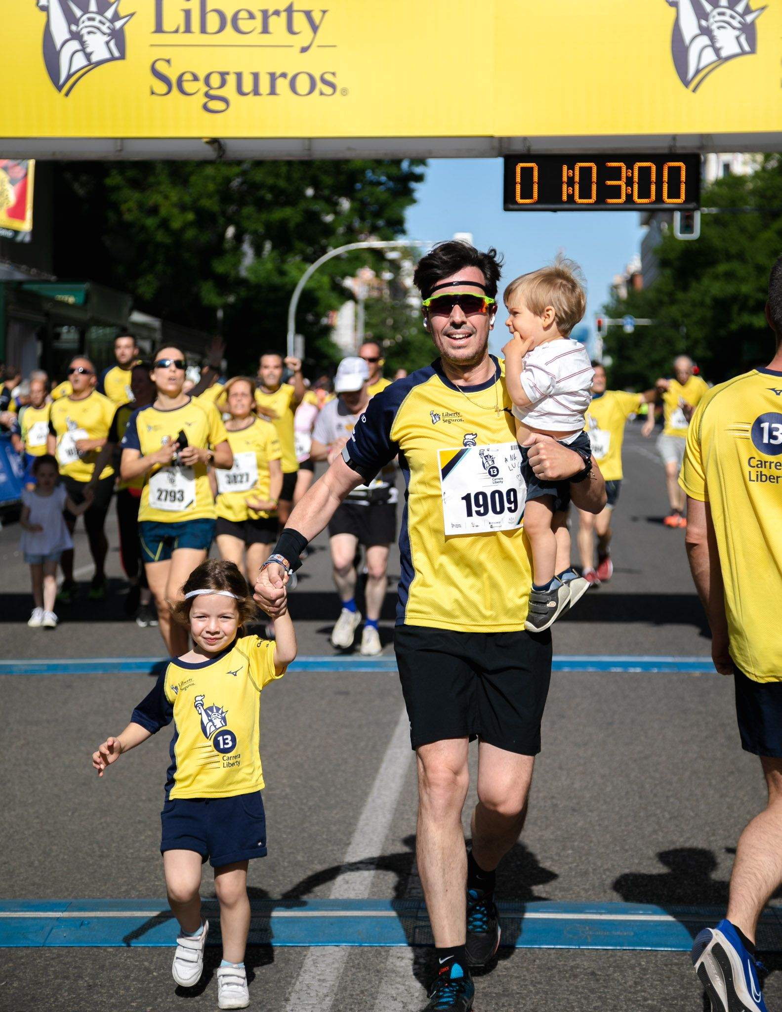 Las mejores fotos de la meta de la Carrera Liberty de Madrid   613