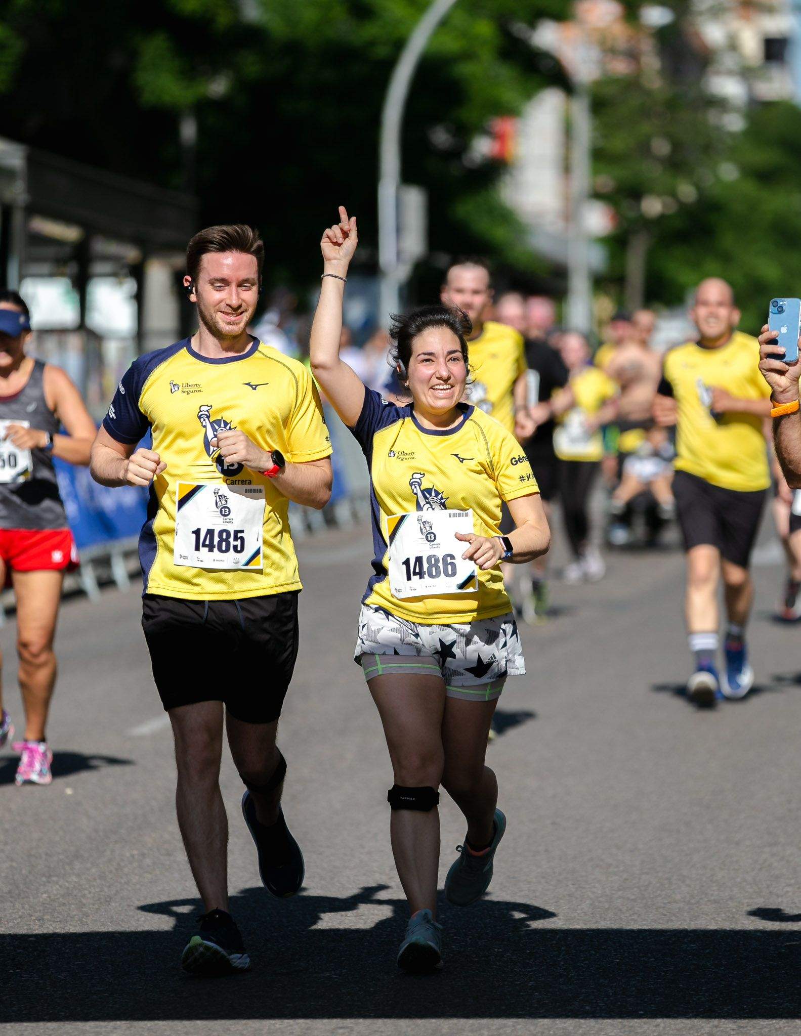 Las mejores fotos de la meta de la Carrera Liberty de Madrid   614
