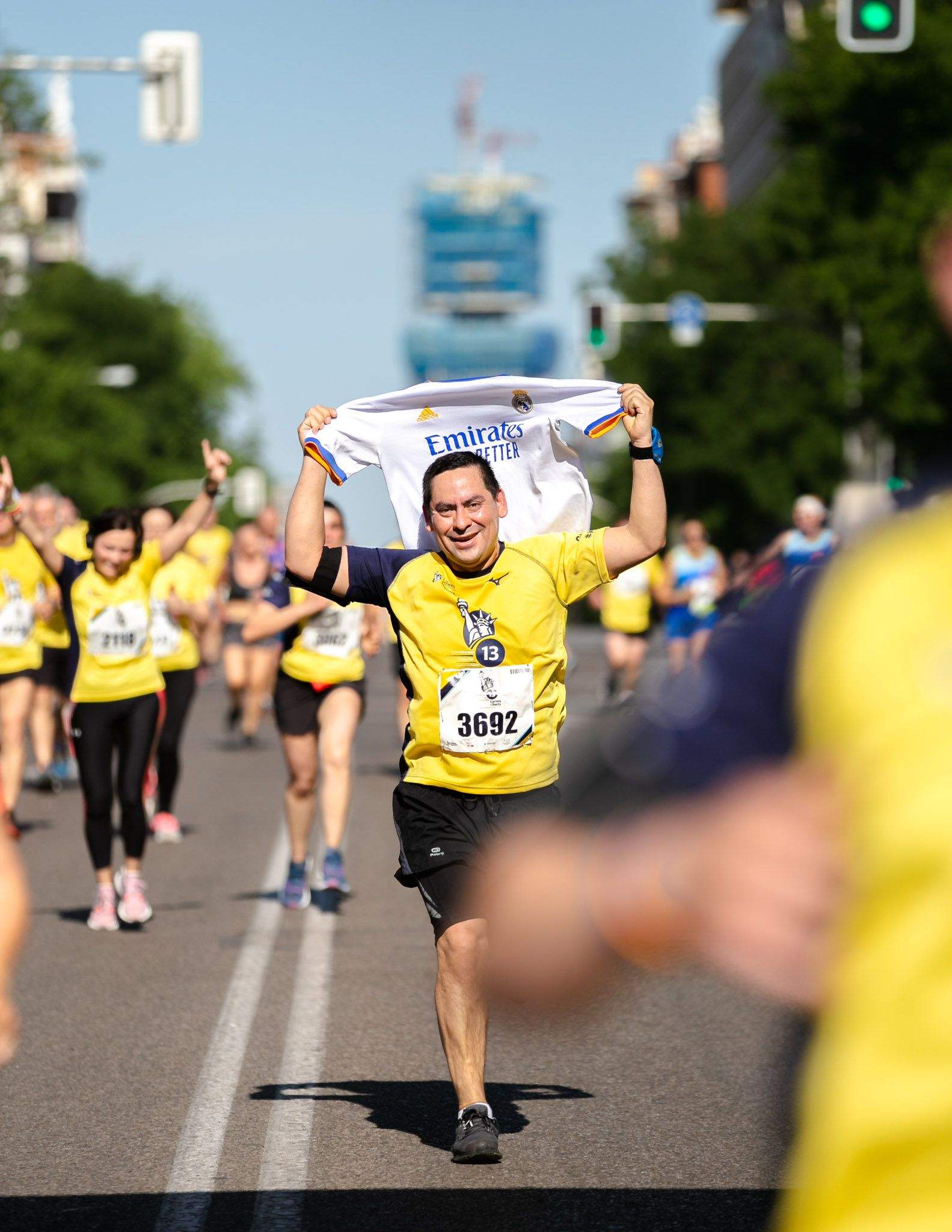 Las mejores fotos de la meta de la Carrera Liberty de Madrid   618