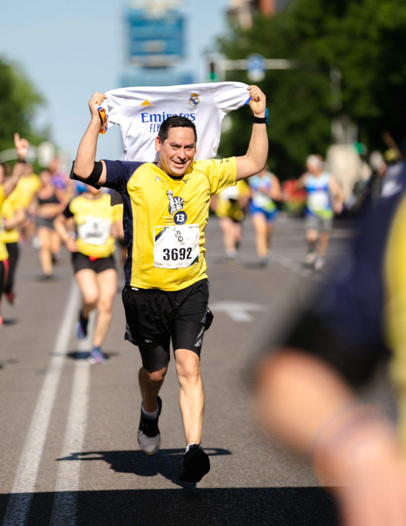 Las mejores fotos de la meta de la Carrera Liberty de Madrid   619