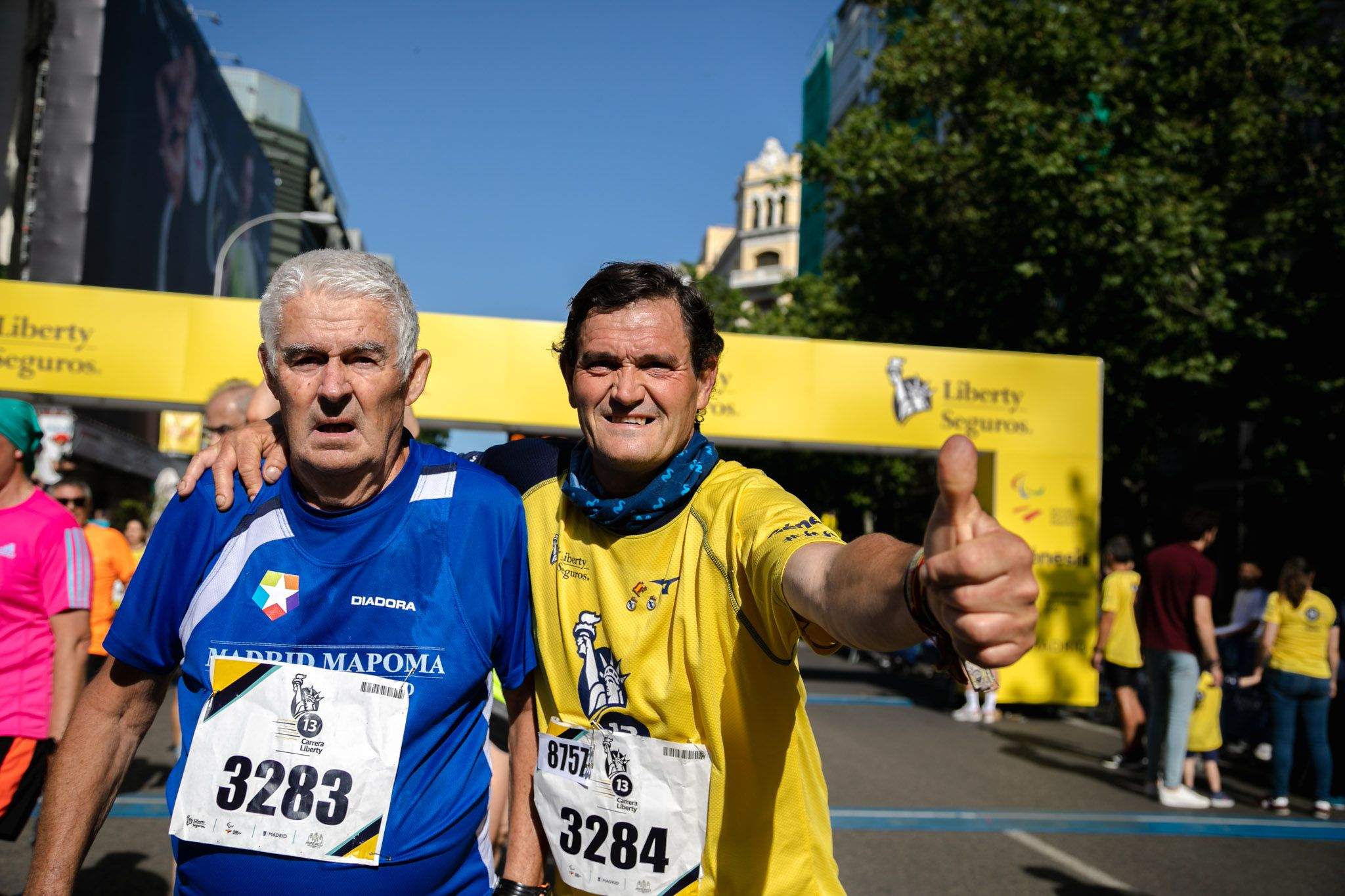 Las mejores fotos de la meta de la Carrera Liberty de Madrid   620