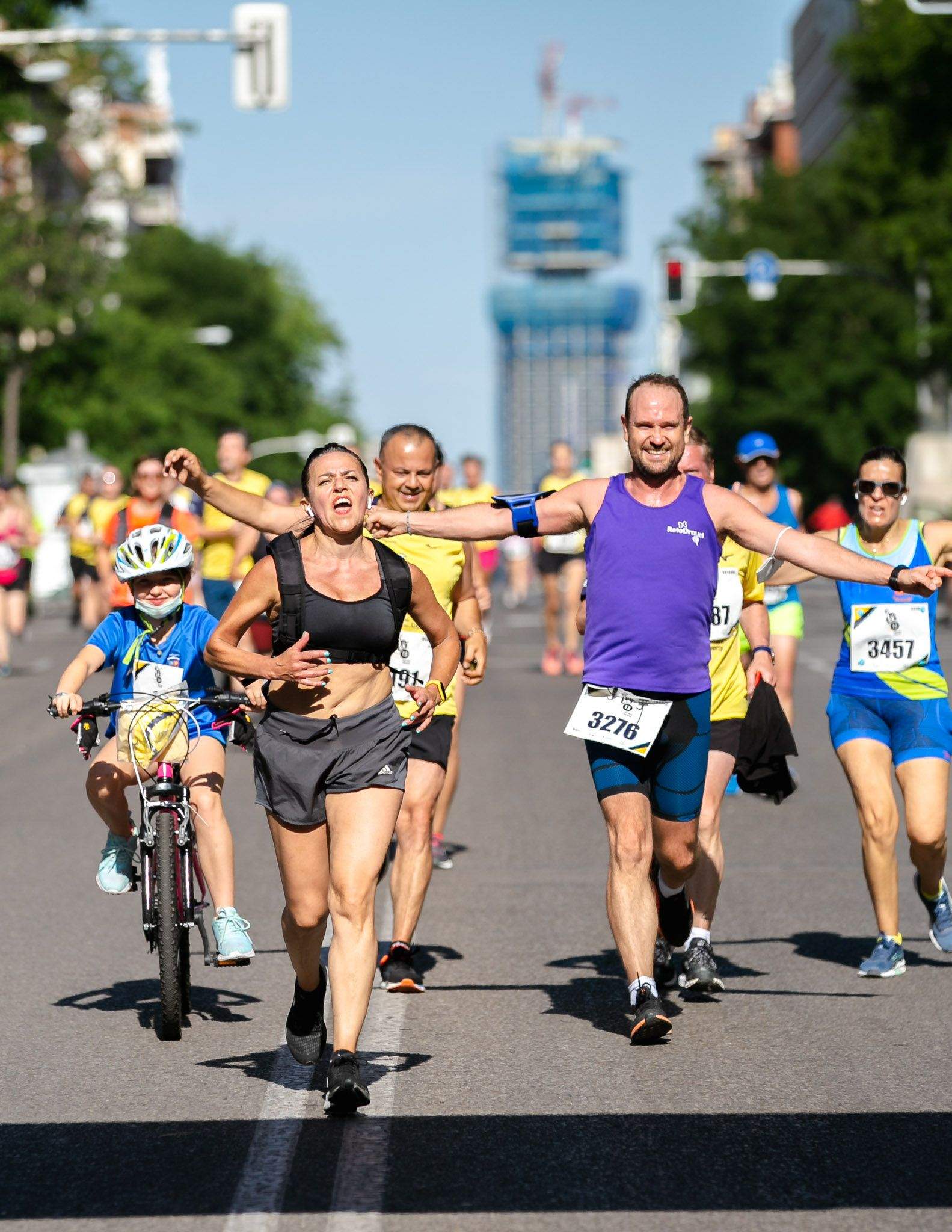 Las mejores fotos de la meta de la Carrera Liberty de Madrid   623