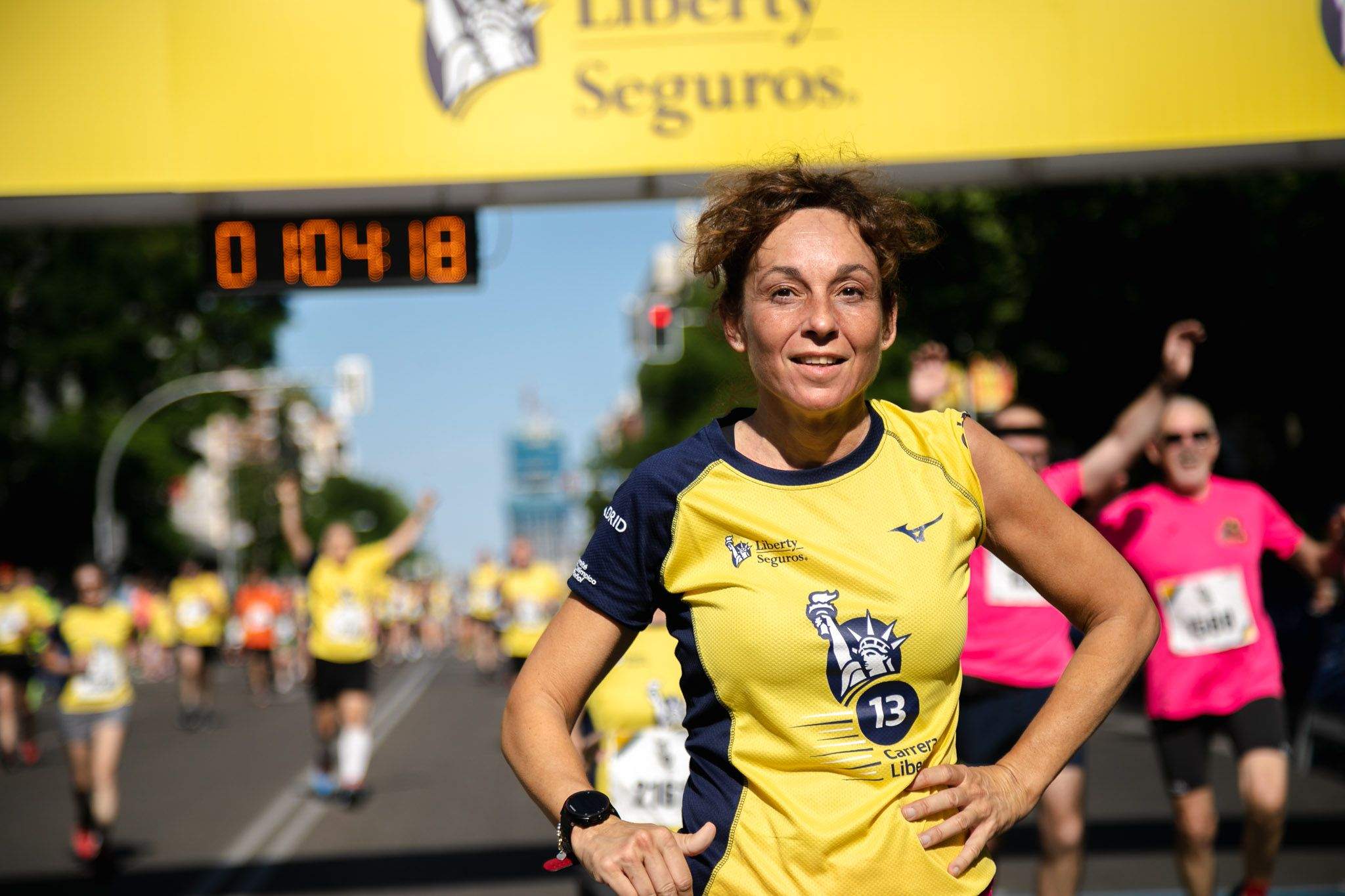Las mejores fotos de la meta de la Carrera Liberty de Madrid   627