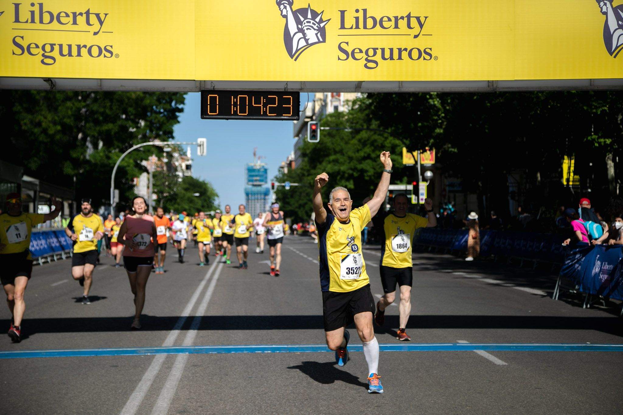 Las mejores fotos de la meta de la Carrera Liberty de Madrid   628