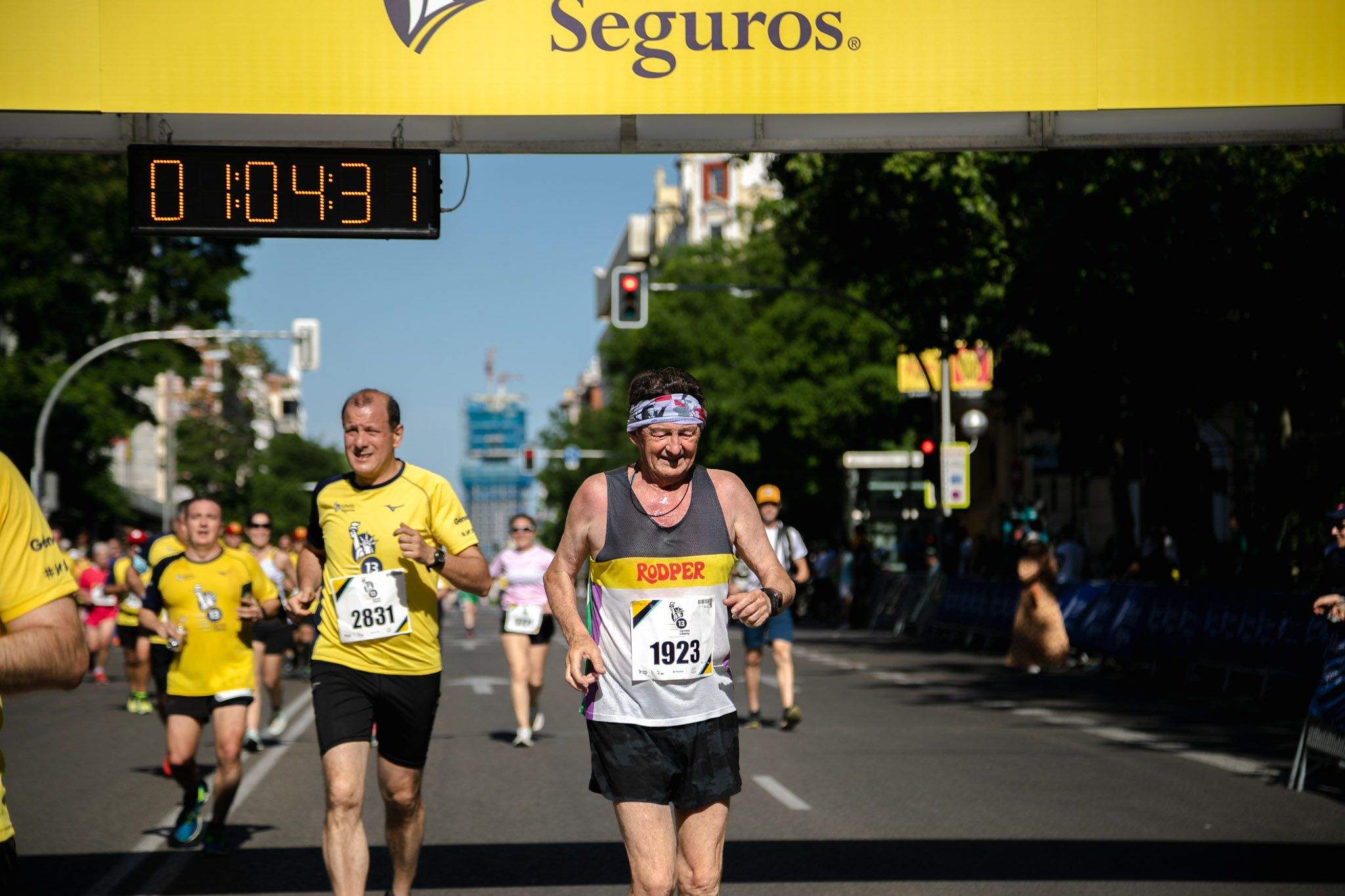 Las mejores fotos de la meta de la Carrera Liberty de Madrid   631