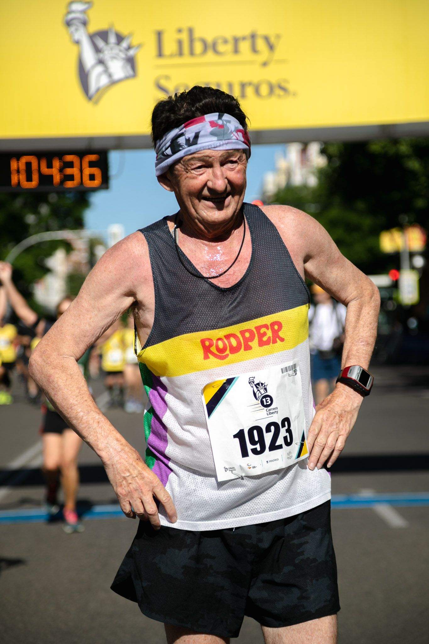 Las mejores fotos de la meta de la Carrera Liberty de Madrid   634