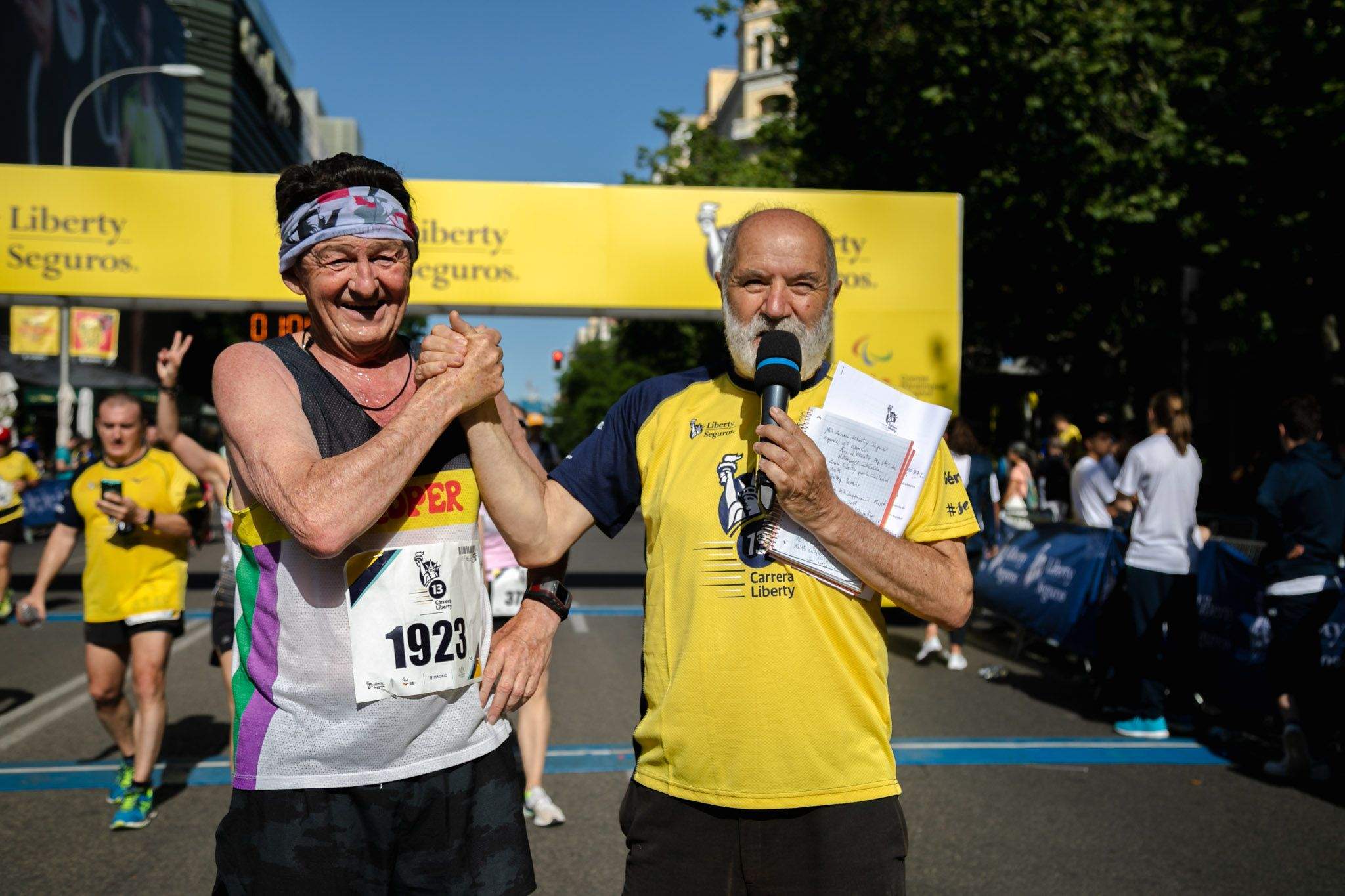 Las mejores fotos de la meta de la Carrera Liberty de Madrid   636