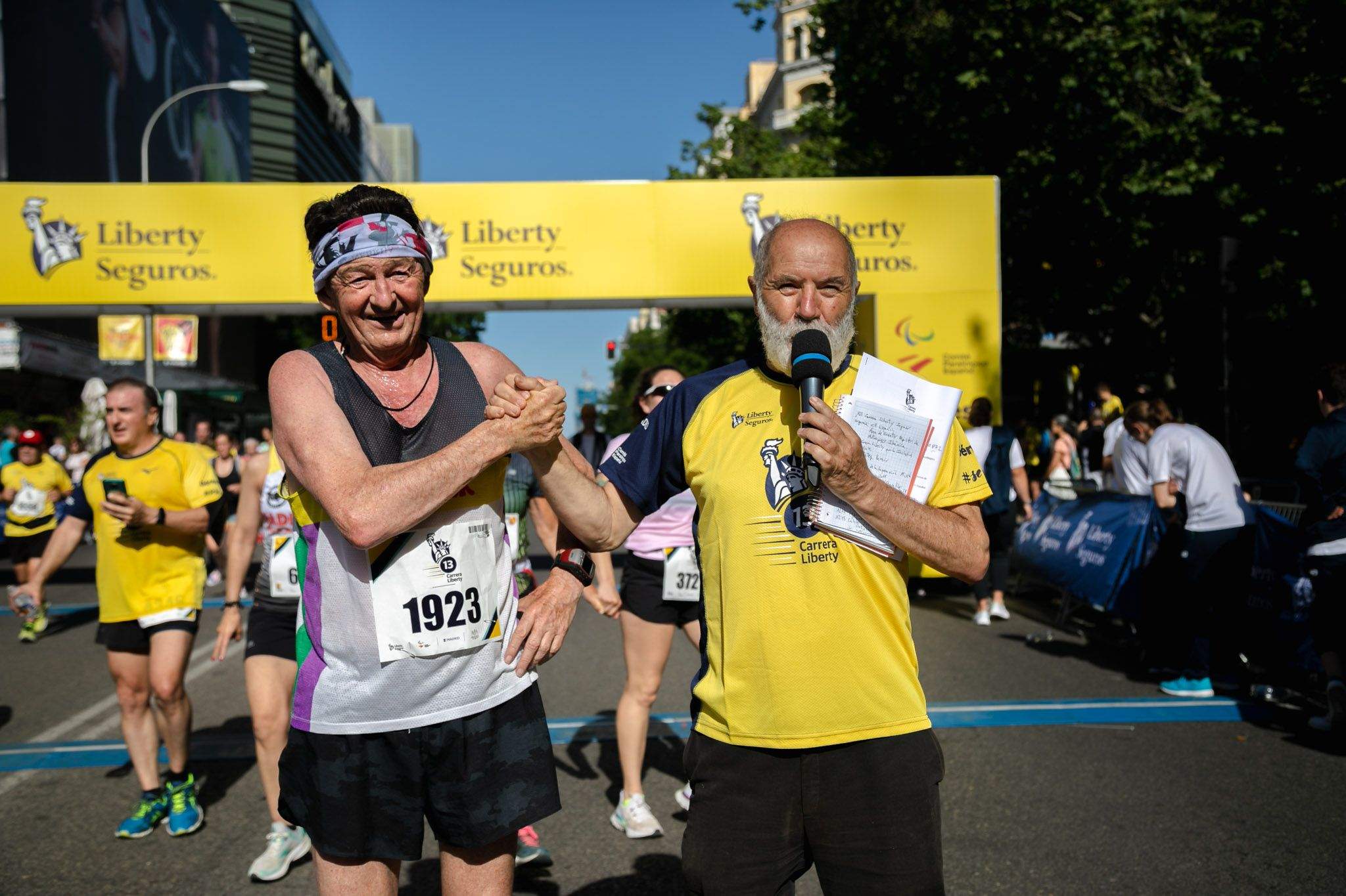 Las mejores fotos de la meta de la Carrera Liberty de Madrid   637