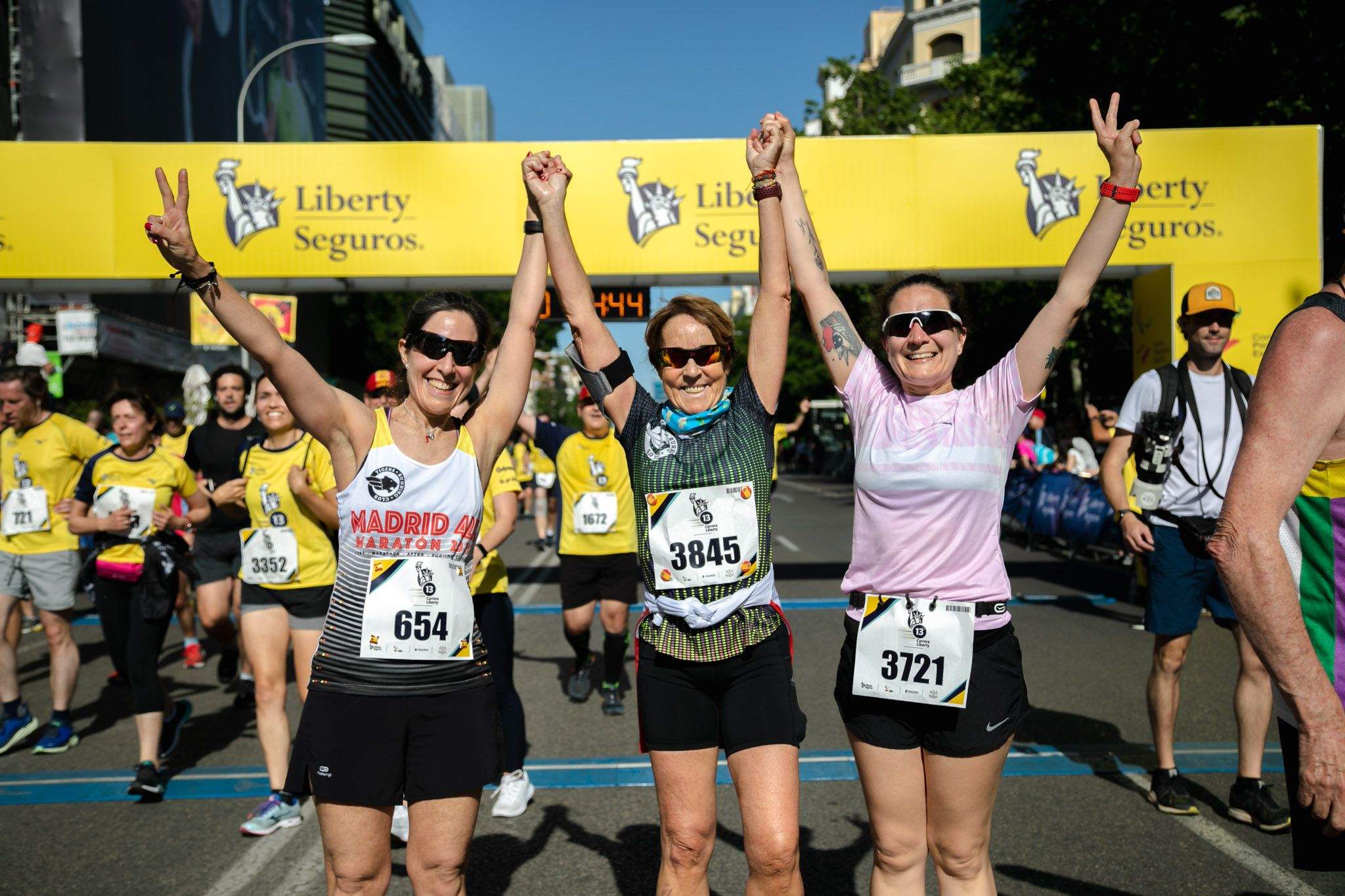 Las mejores fotos de la meta de la Carrera Liberty de Madrid   639