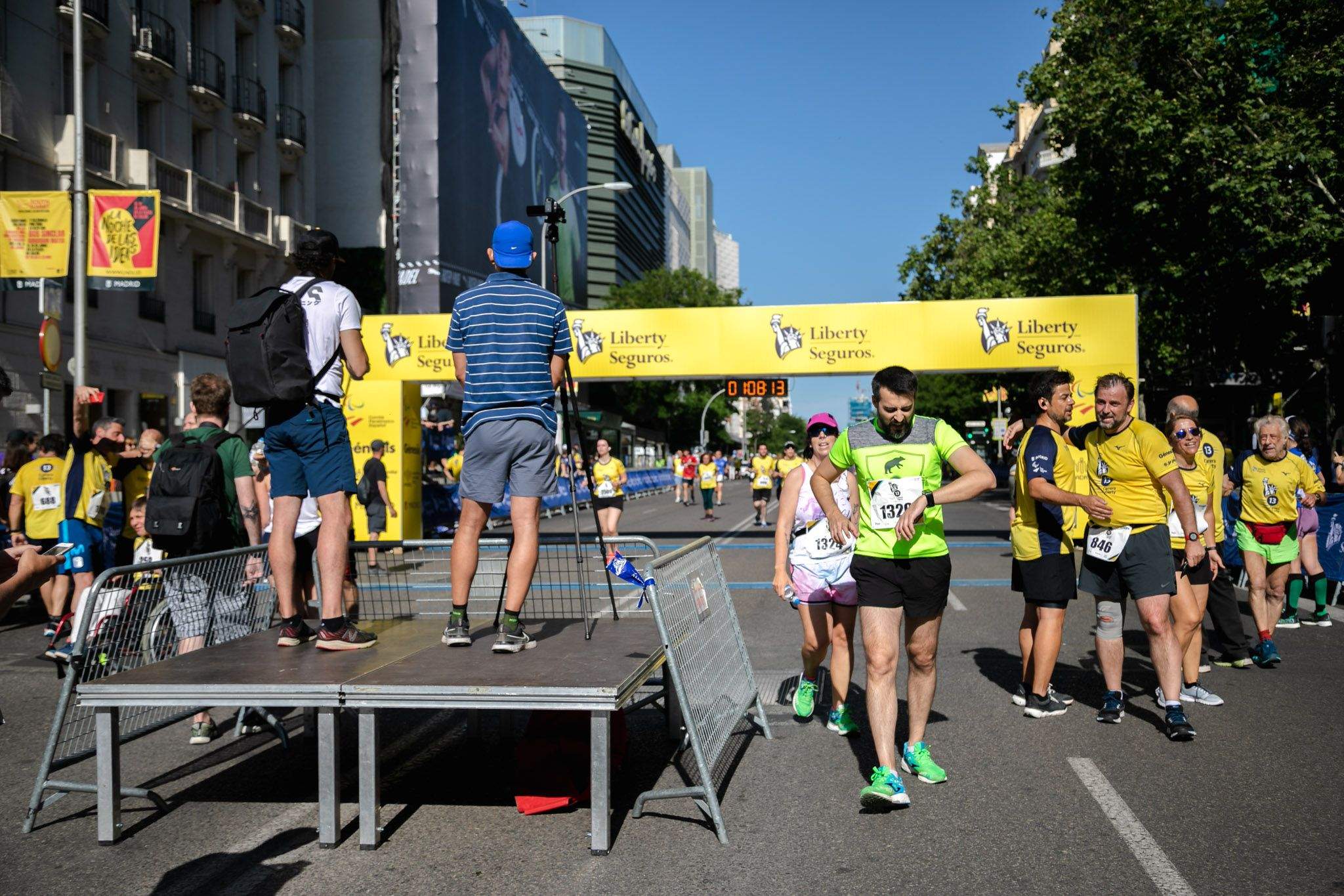 Las mejores fotos de la meta de la Carrera Liberty de Madrid   643