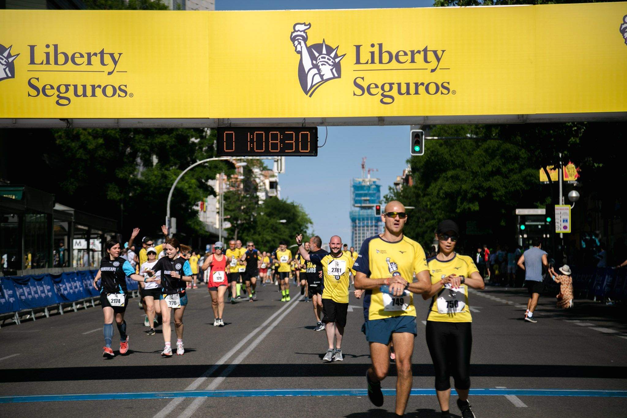 Las mejores fotos de la meta de la Carrera Liberty de Madrid   647