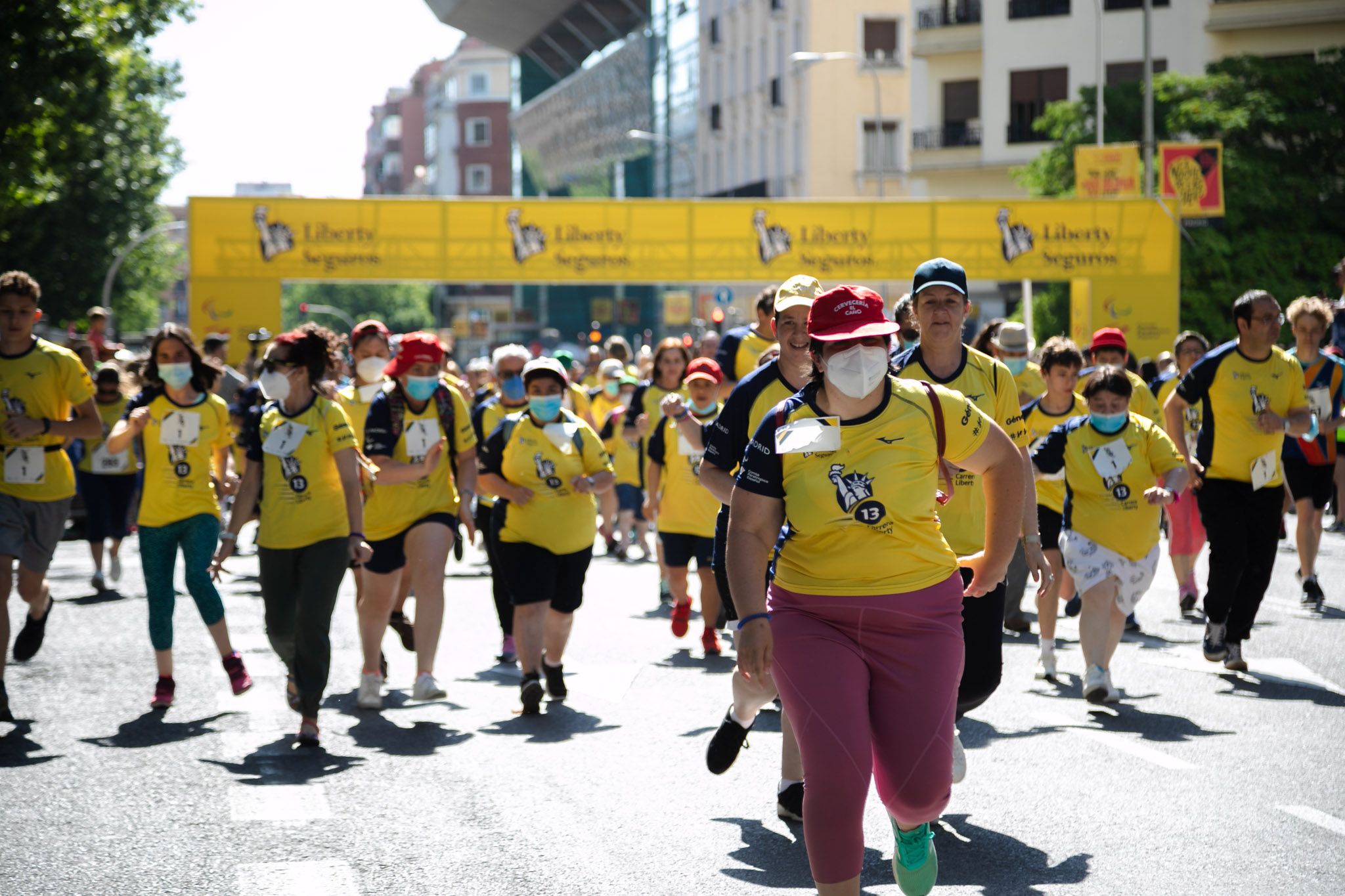 Las mejores fotos de la carrera de la superación de la Carrera Liberty de Madrid   7