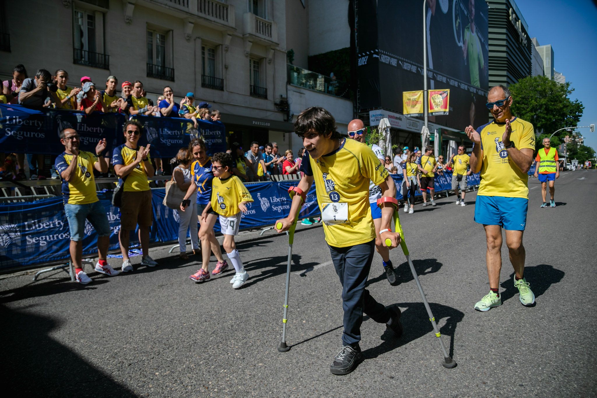 Las mejores fotos de la carrera de la superación de la Carrera Liberty de Madrid   70
