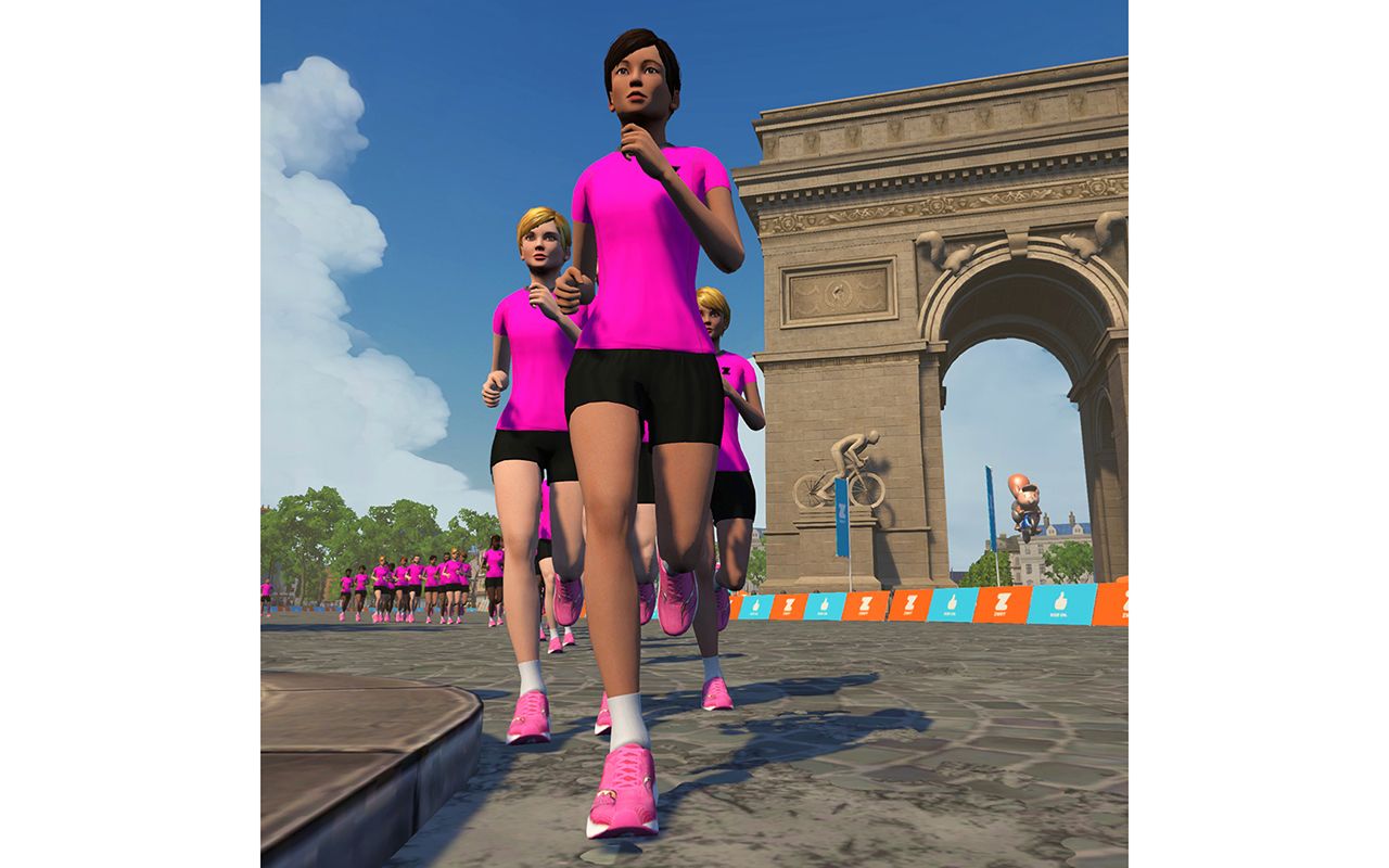 Saucony House of Speed en Zwift