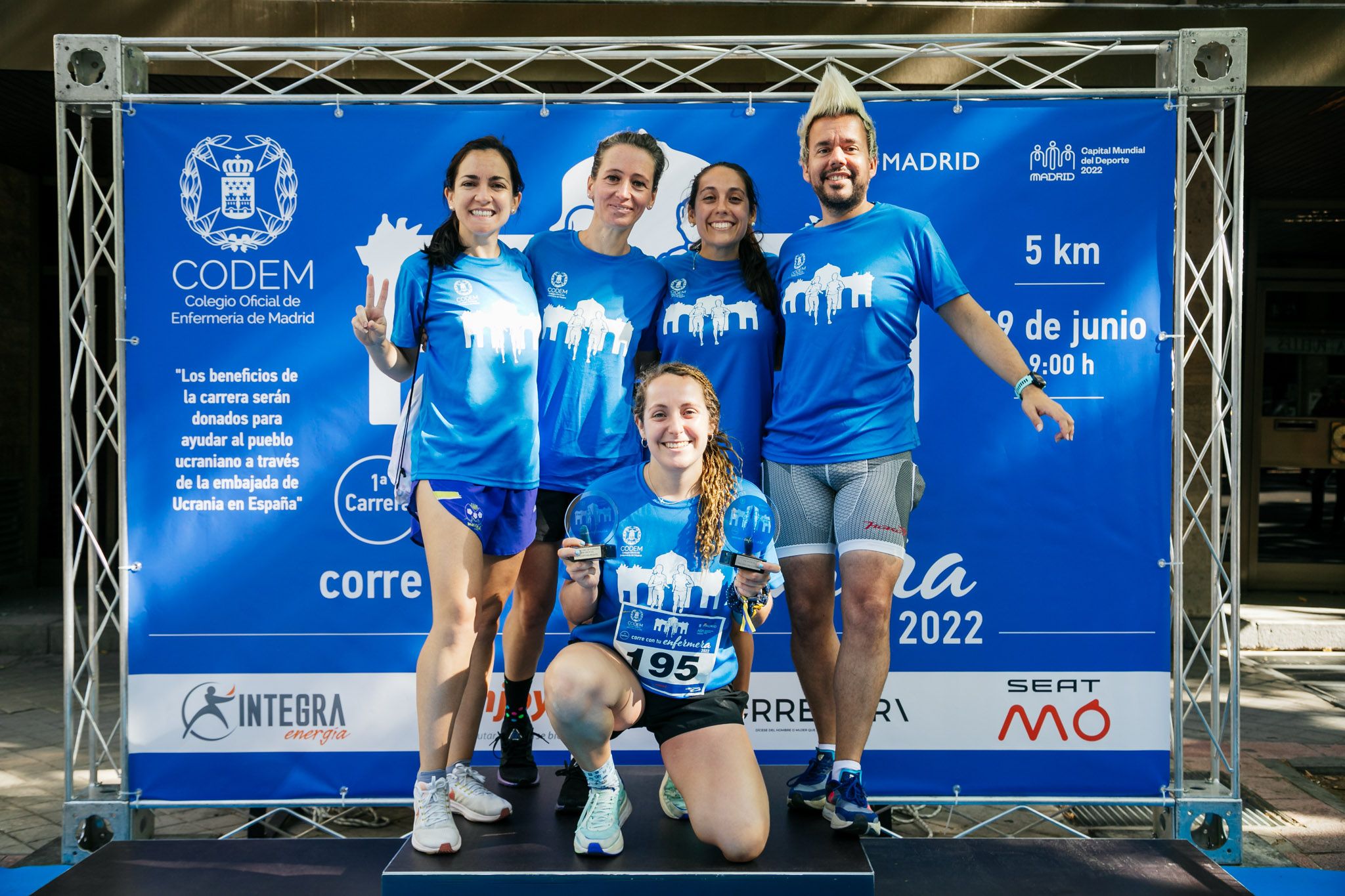Las mejores fotos de la llegada a meta de la Carrera Corre con tu Enfermera 95