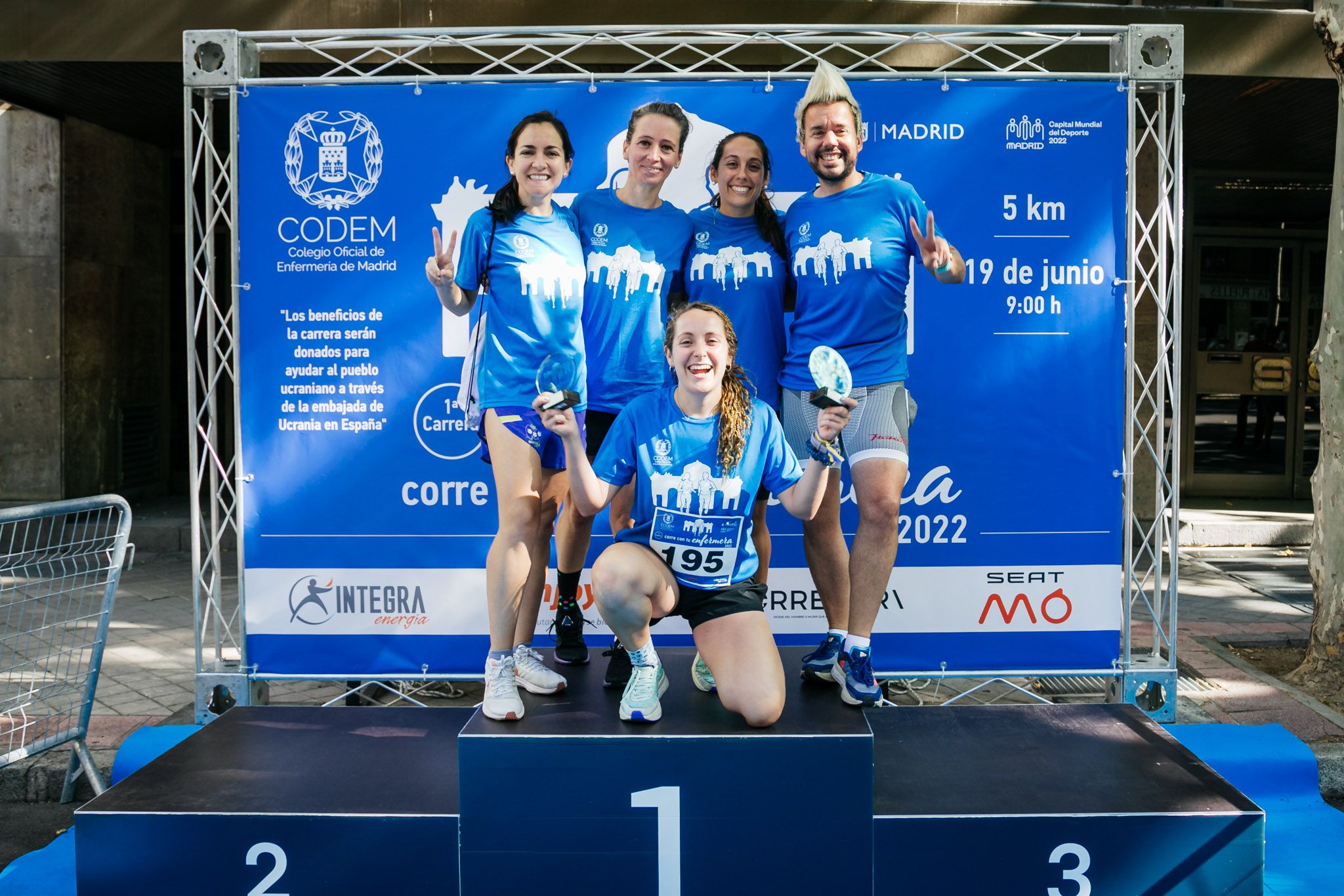 Las mejores fotos de la llegada a meta de la Carrera Corre con tu Enfermera 96