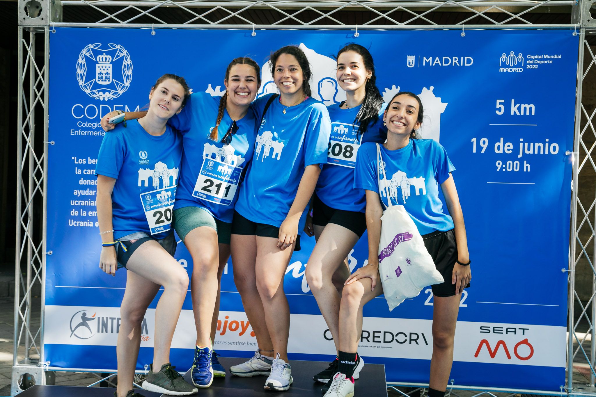 Las mejores fotos de la llegada a meta de la Carrera Corre con tu Enfermera 101