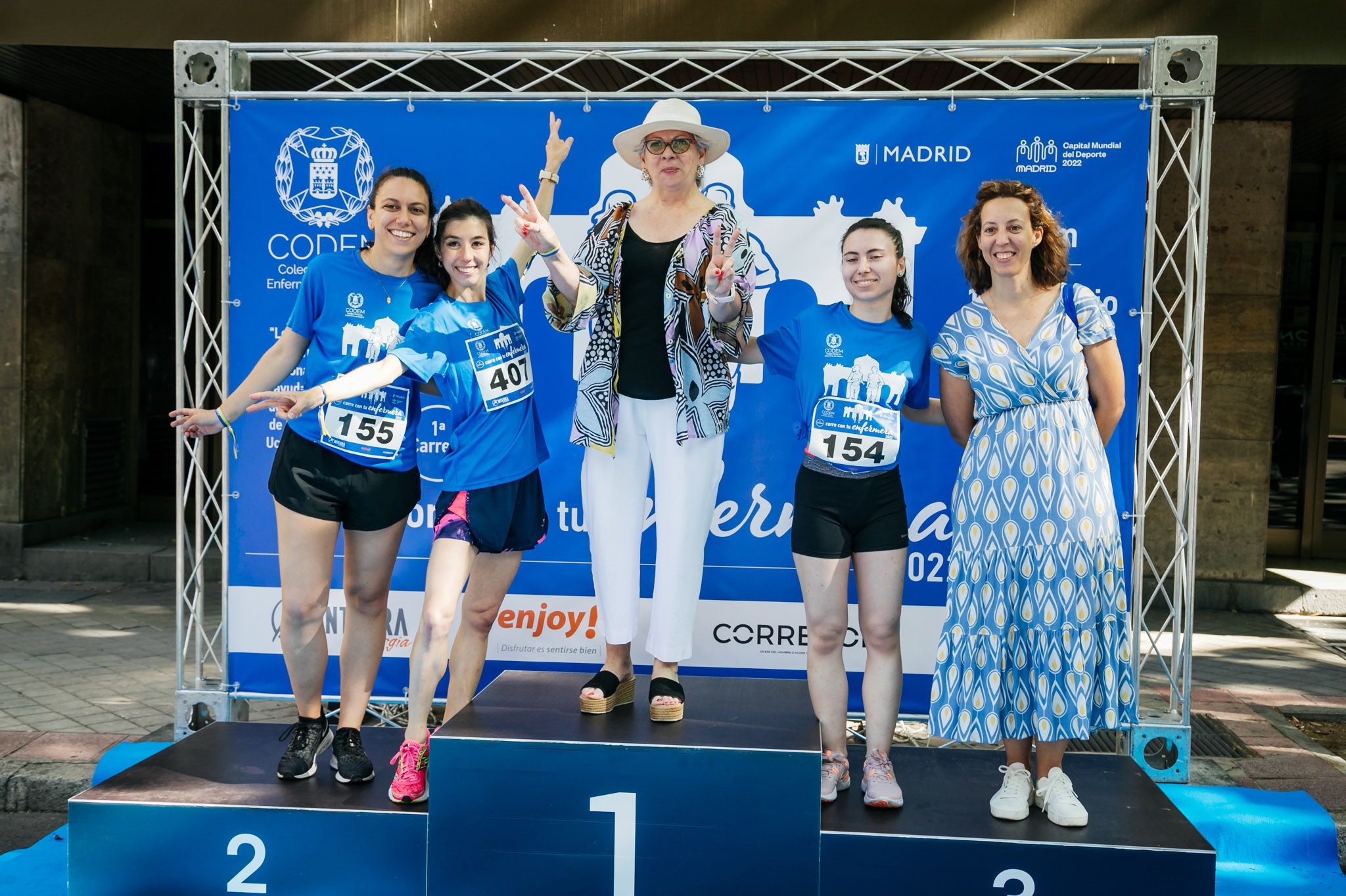 Las mejores fotos de la llegada a meta de la Carrera Corre con tu Enfermera 112