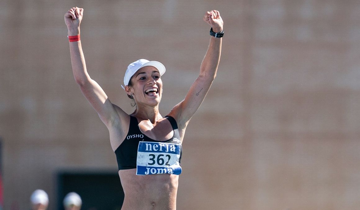 Laura García Caro se ha proclamado campeona de España de 10.000 metros marcha. MOMENTO DEPORTE.