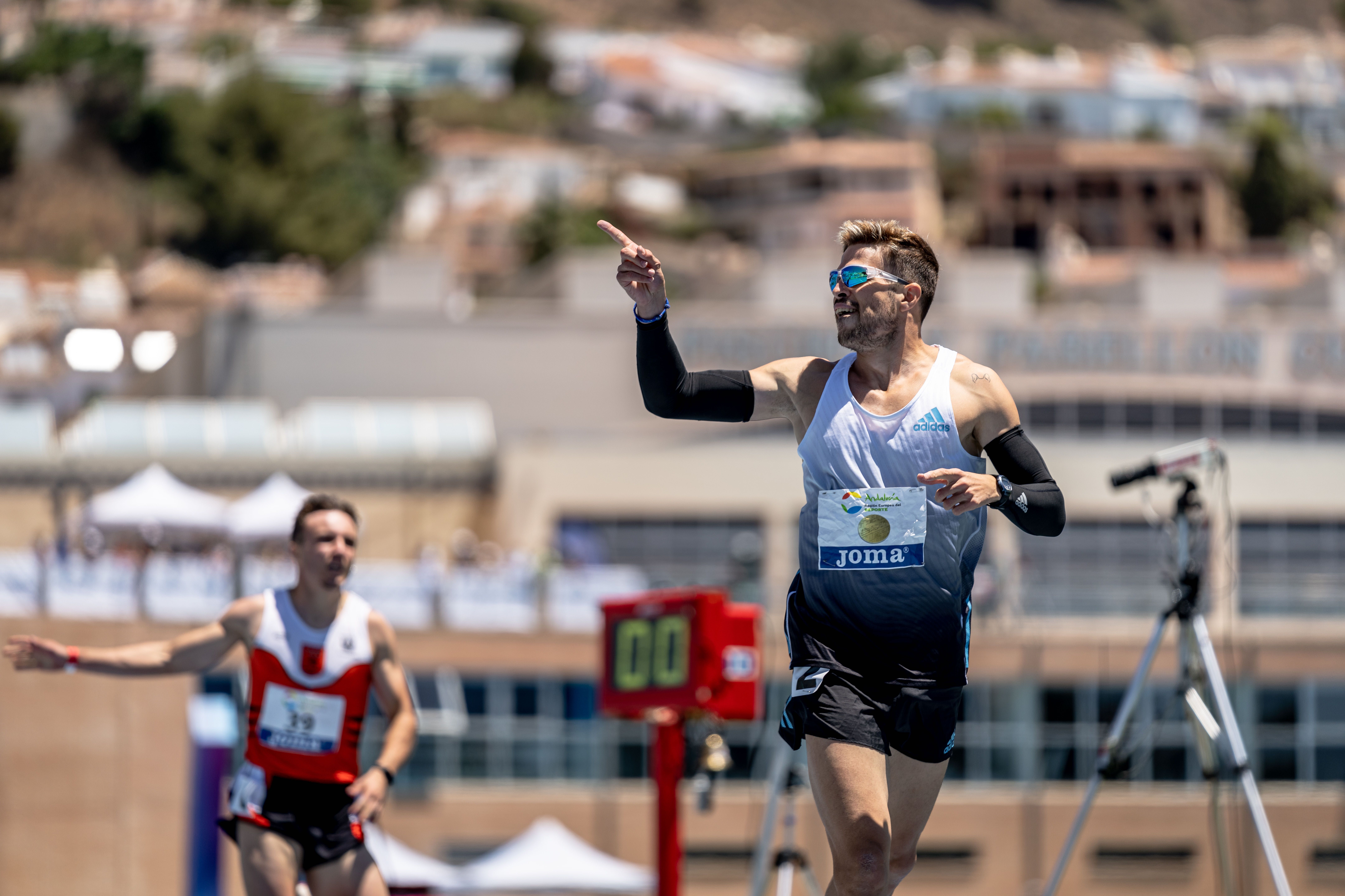 Óscar Husillos, en forma y listo para la final.