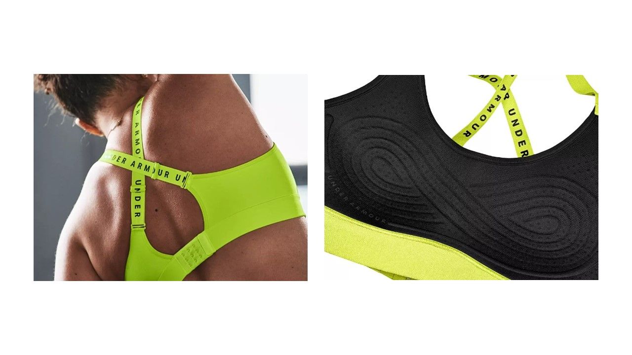 Sujetador deportivo Under Armour Infinity Mid Covered