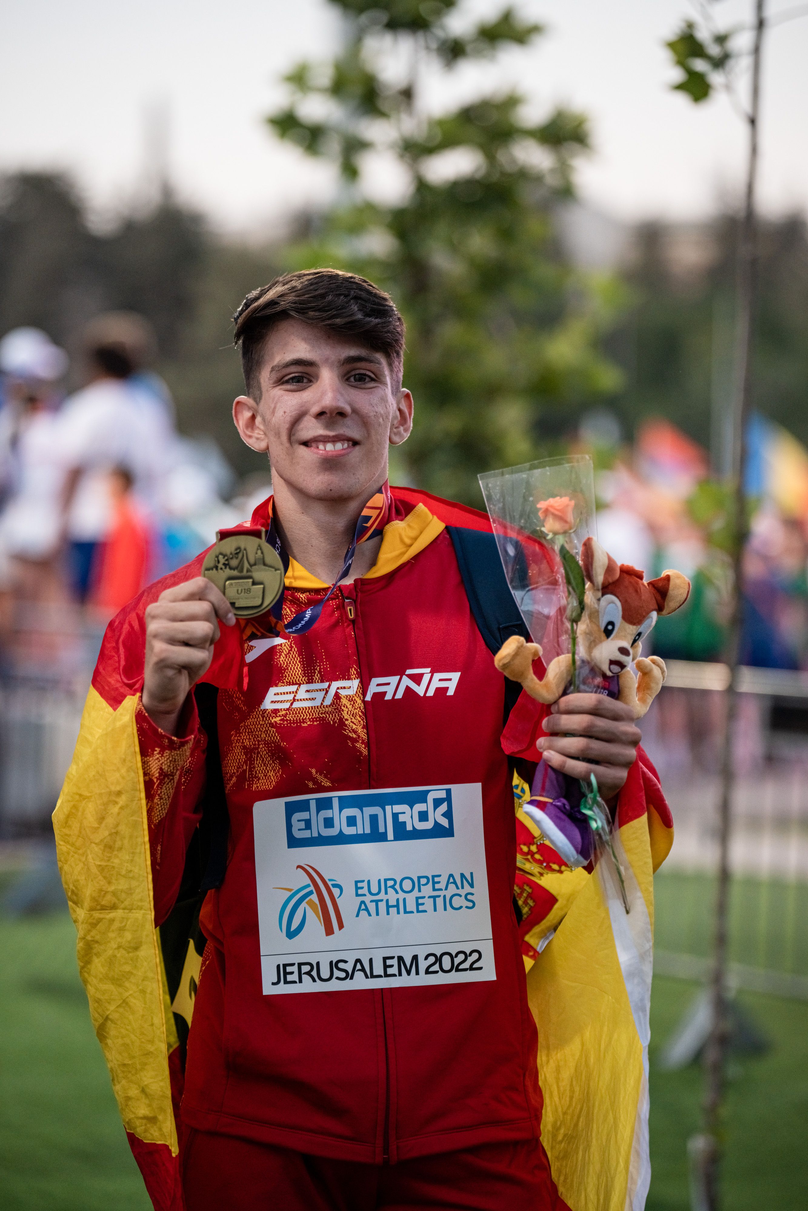 La sensación del trabajo bien hecho de un joven que no ha cumplido los 18 años. SPORTMEDIA.