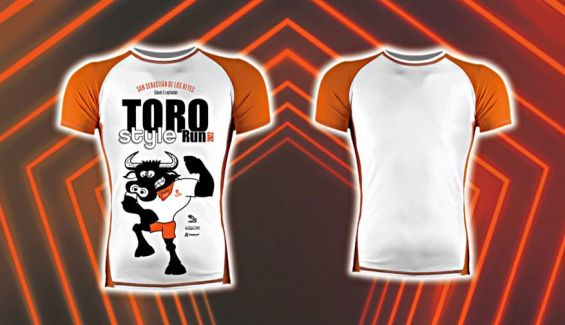 Así será la camiseta de la Toro Style Run. Así será la camiseta de la Toro Style Run.