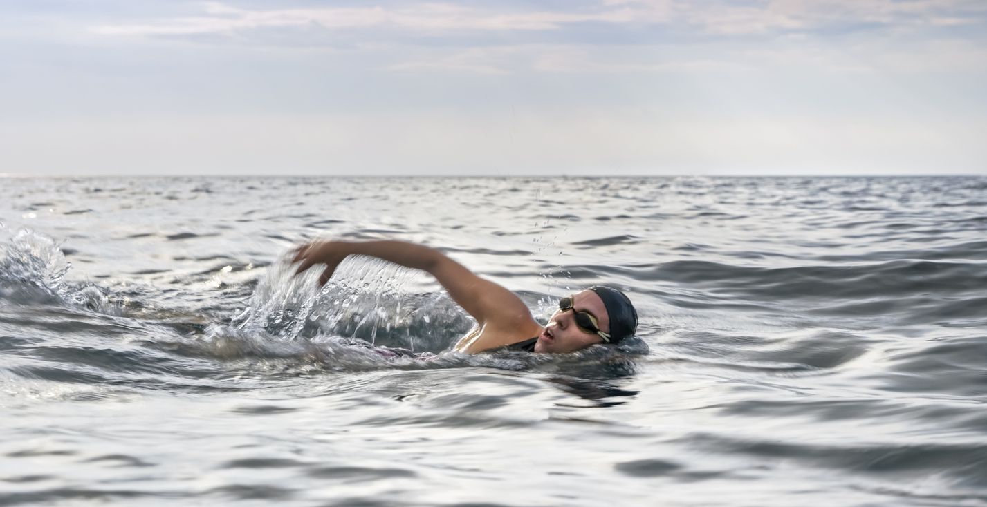 Aprovecha para nadar en el mar
